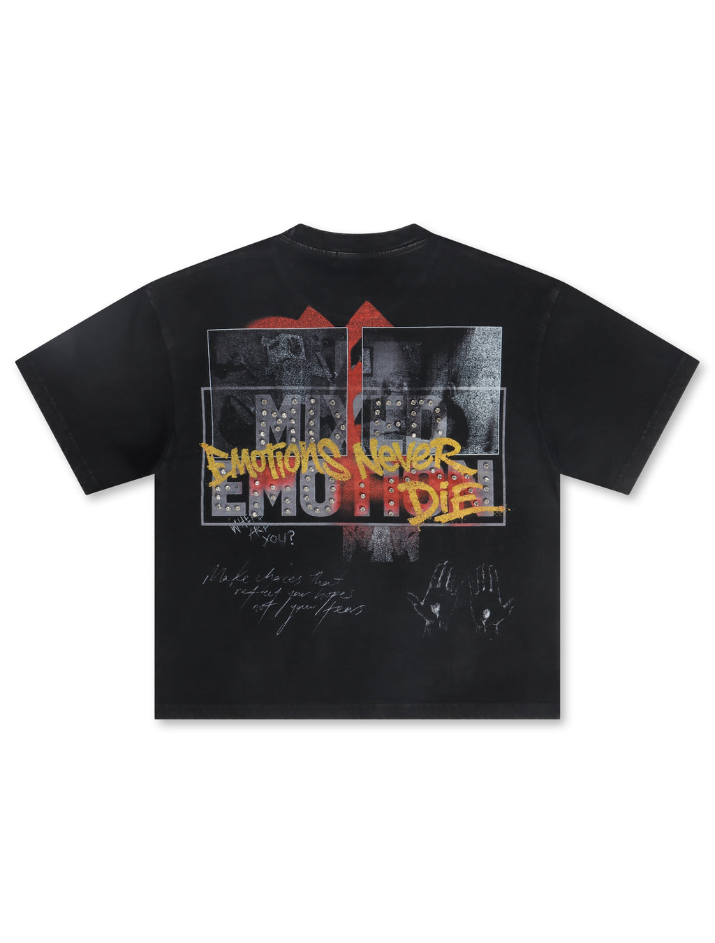 Mixed Emotion Tunes Tee - Black