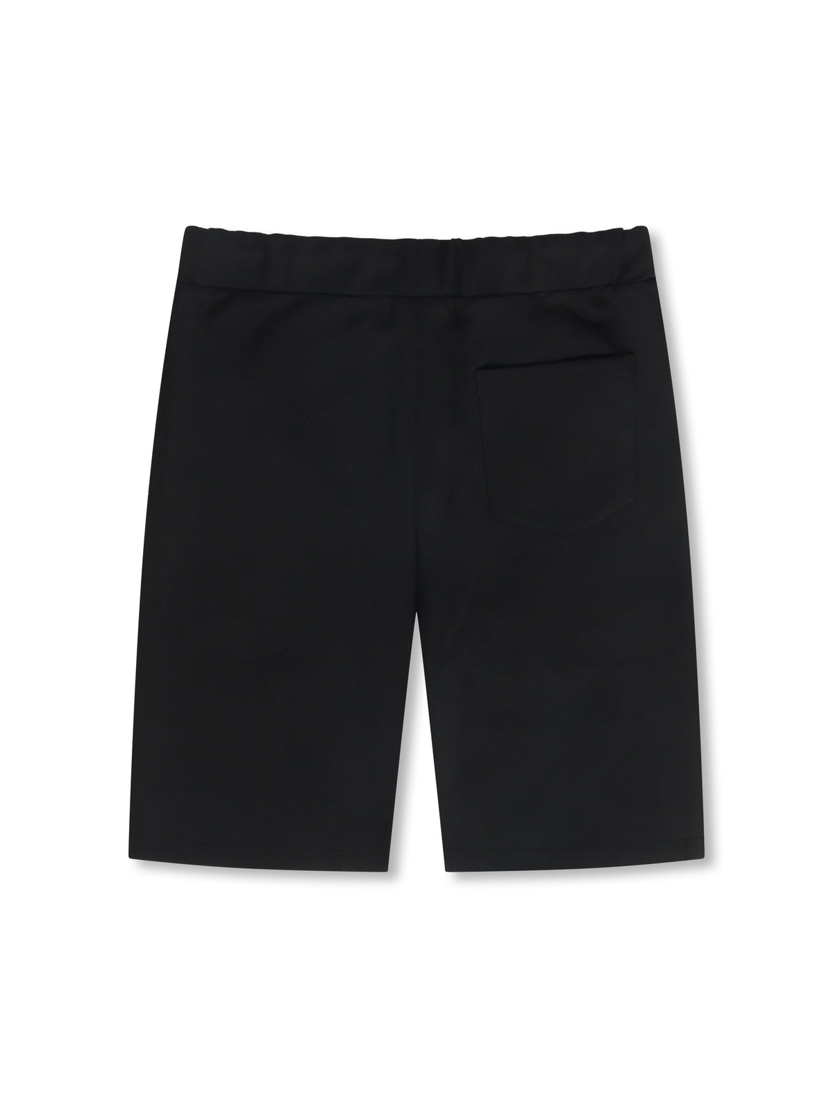 Majestik Pique Cut and Patch Shorts - Black