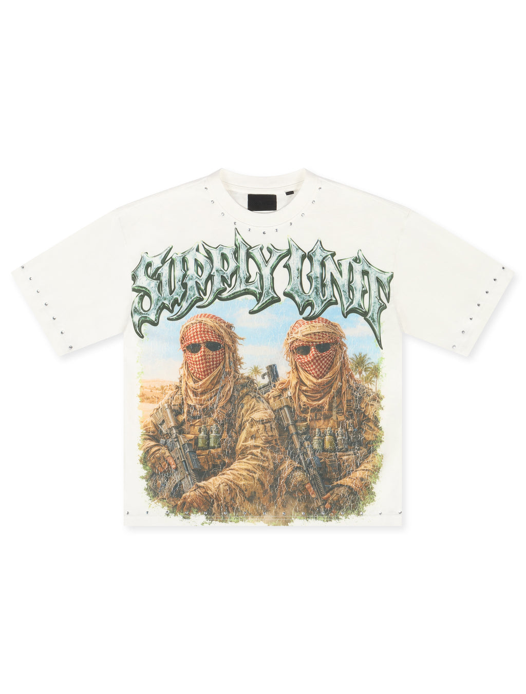 Supply West Supply Unit Boxy Tee - White