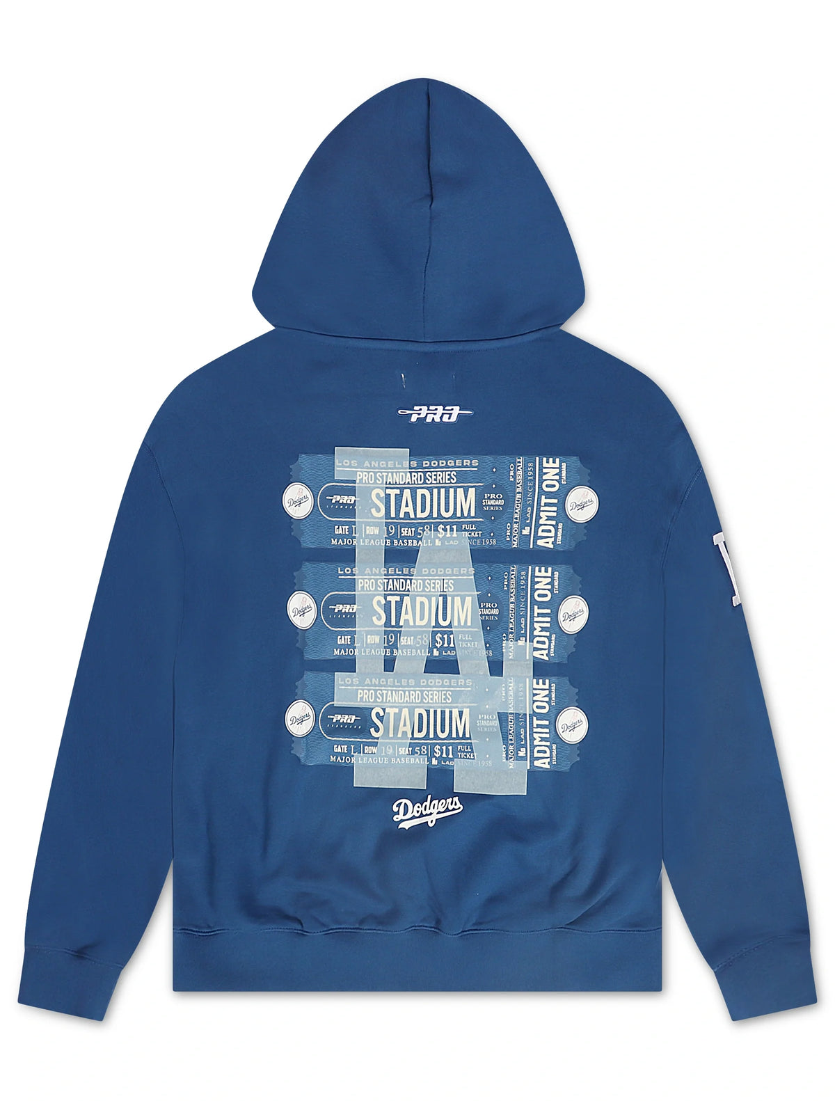 Pro Standard Dodgers Home Team Pullover Hoodie - Blue