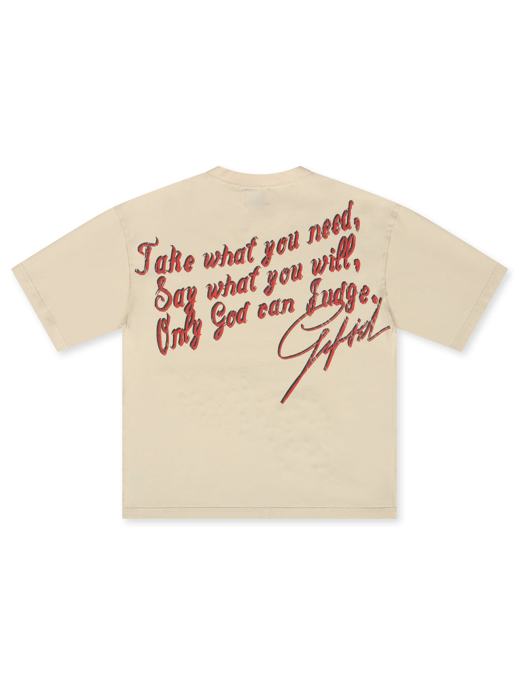 GFTD LA What You Need Boxy Tee - Bone