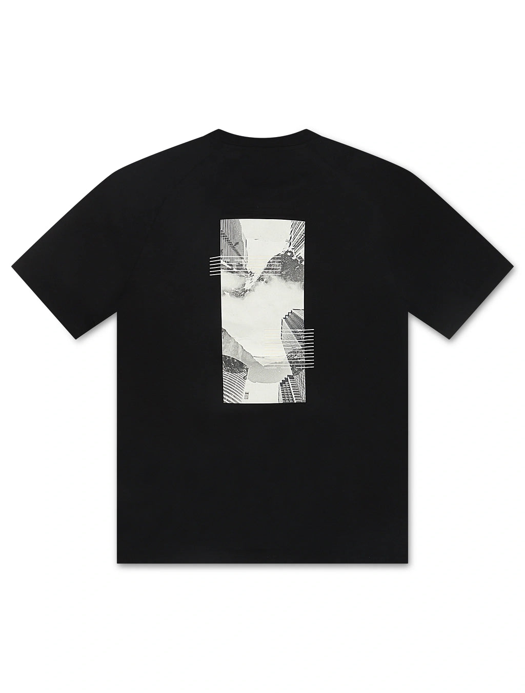 Boss Green Stripe Zone Tee - Black