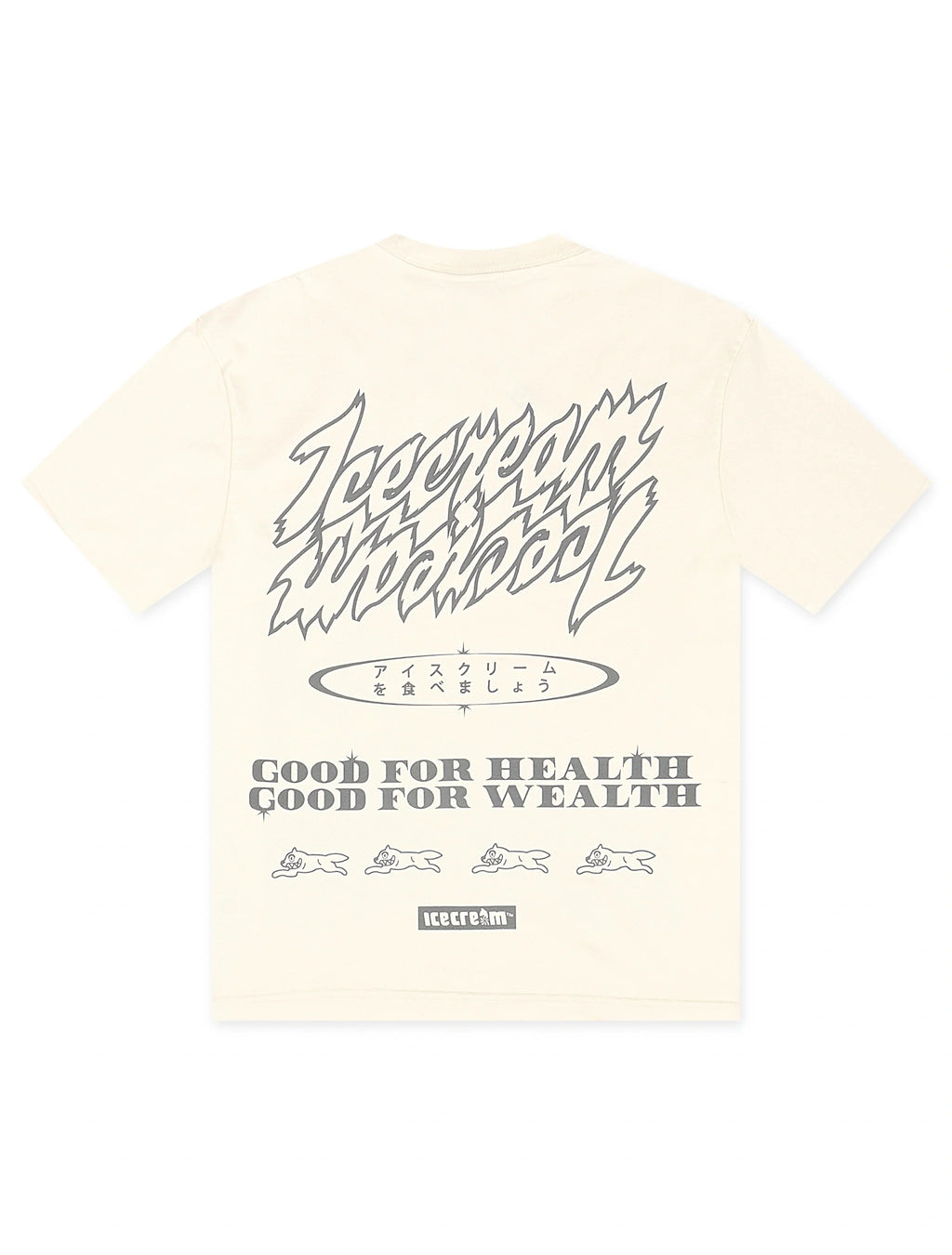 Icecream These Eyes Knit Tee - Antique White