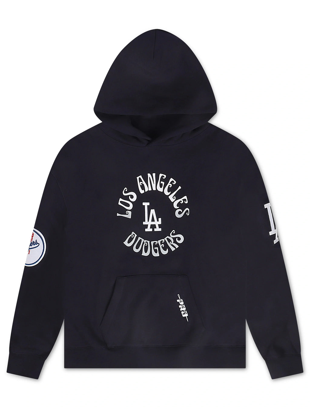 Pro Standard Los Angeles Dodgers Retro Stack Hoodie - Navy