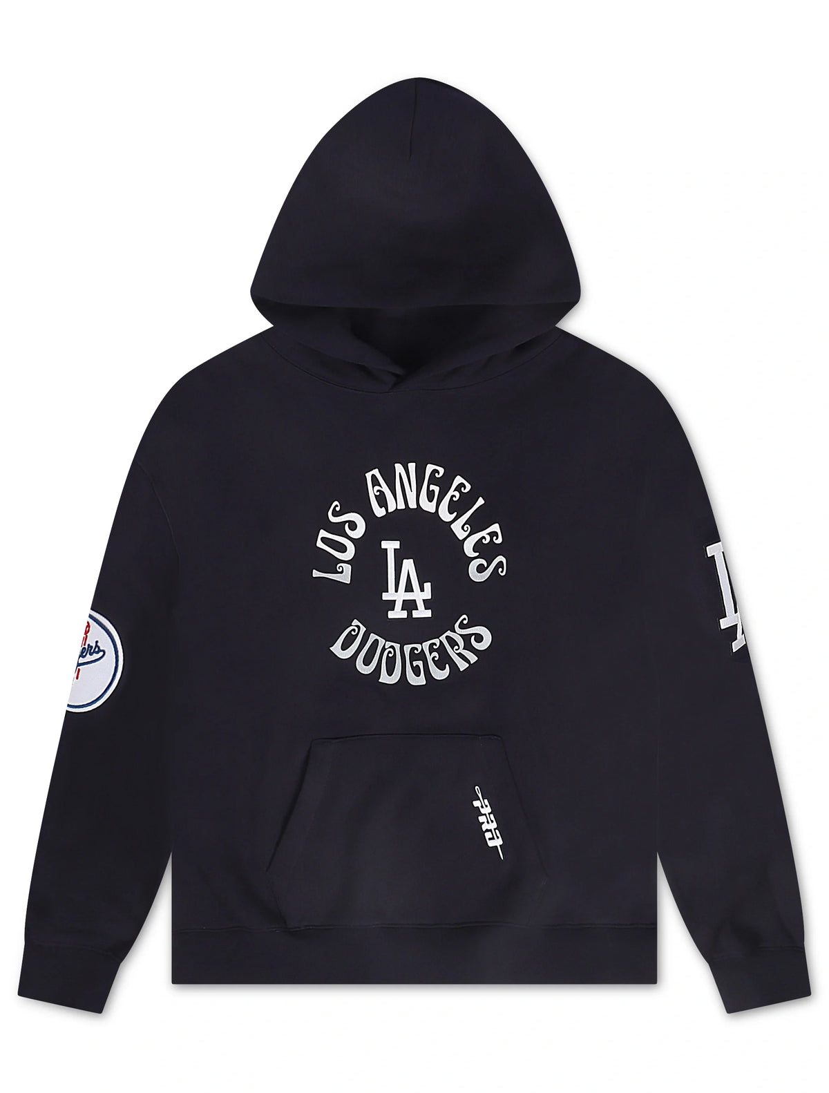 Pro Standard Los Angeles Dodgers Retro Stack Hoodie - Navy