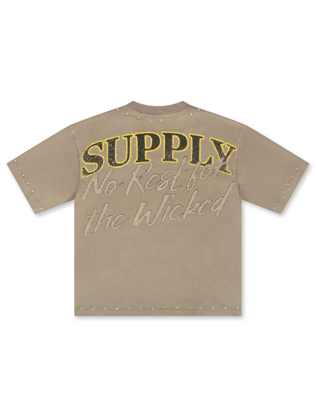 Supply West No Rest Boxy Tee - Mink