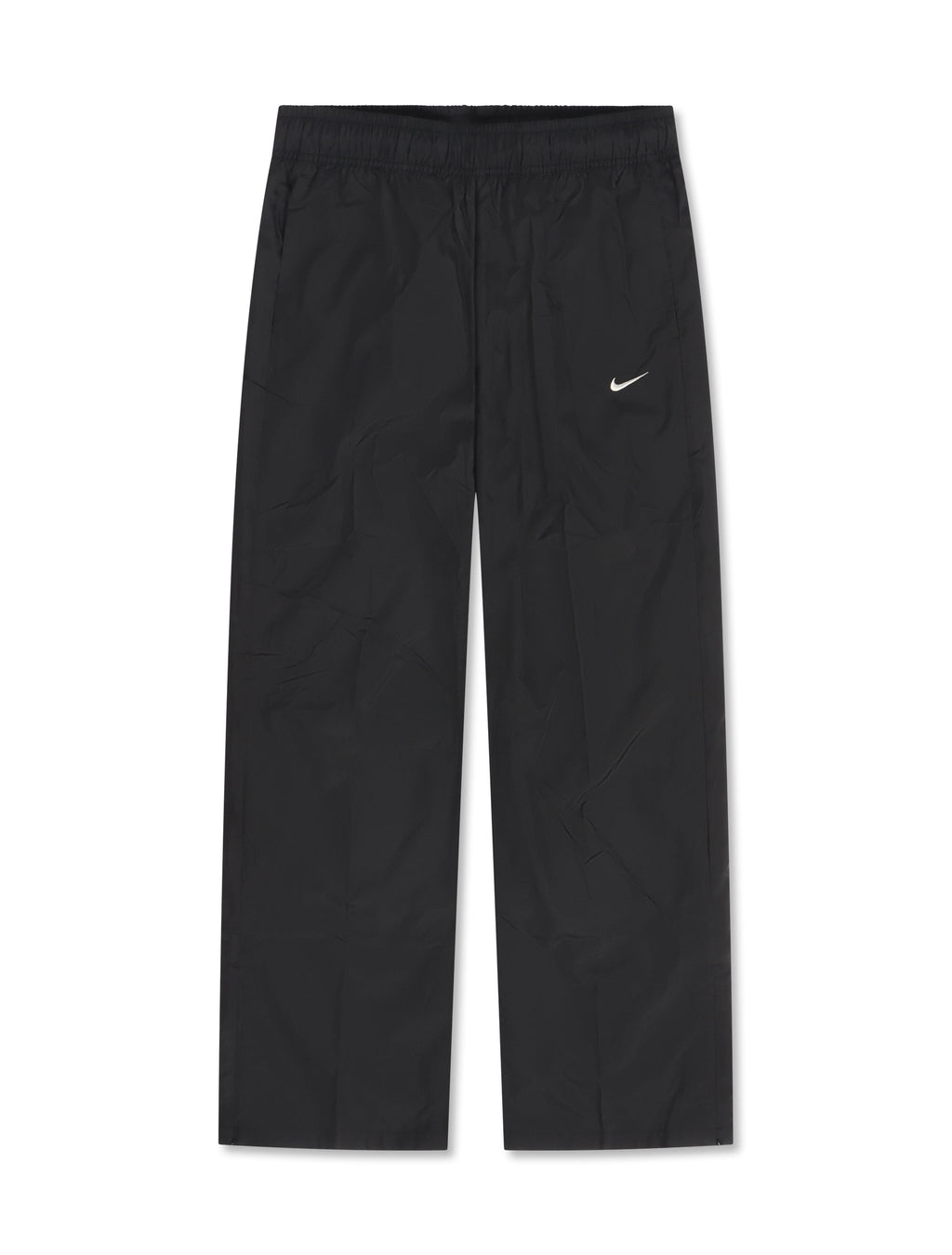 Nike Womens Mid-Rise Open Hem Pants - Black