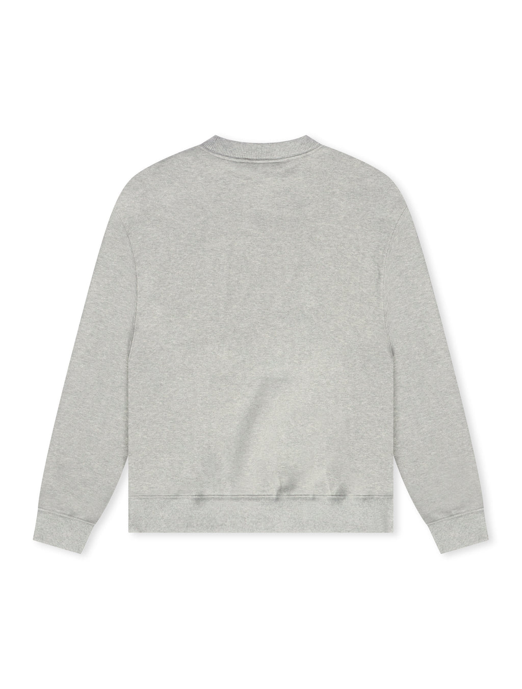 Nike Womens Studio Fleece Embossed Crewneck - Heather Grey