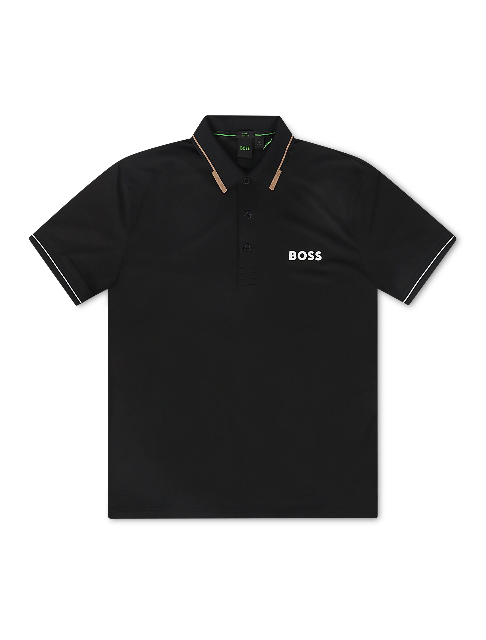 Boss Green Paul Pro Polo - Black