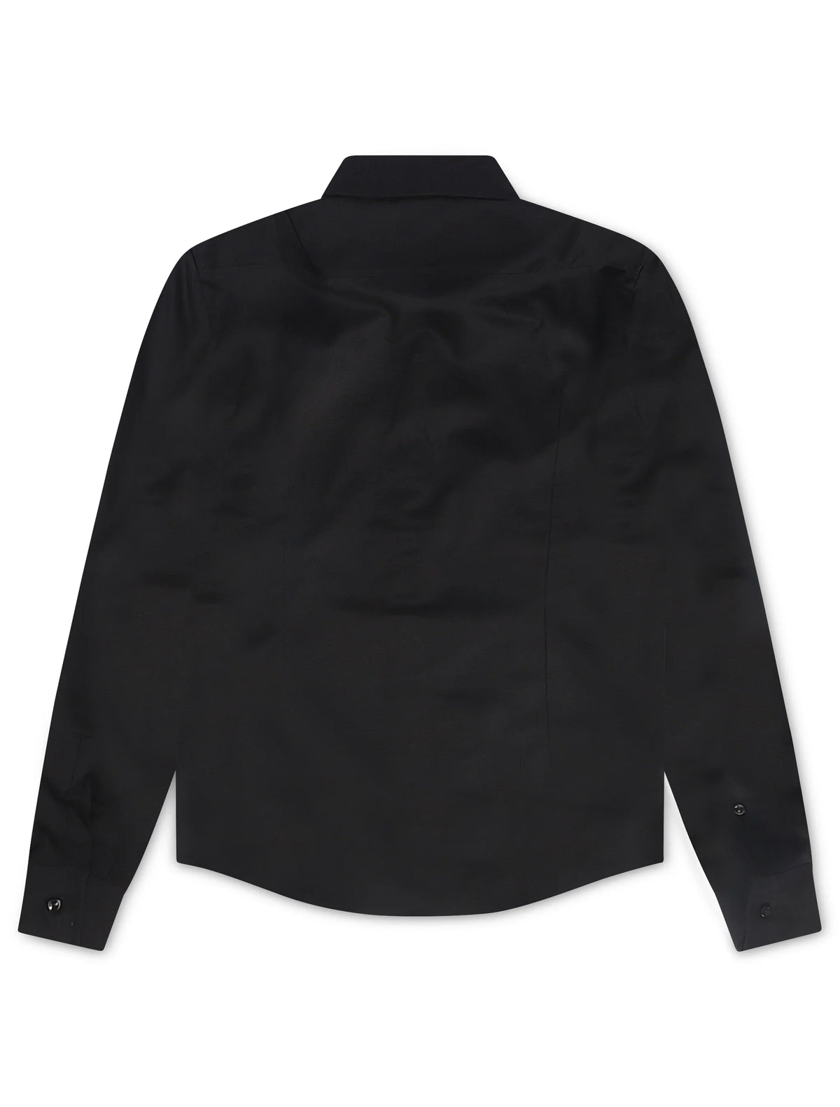Hugo Boss Hank Spread Button-Up Long Sleeve - Black