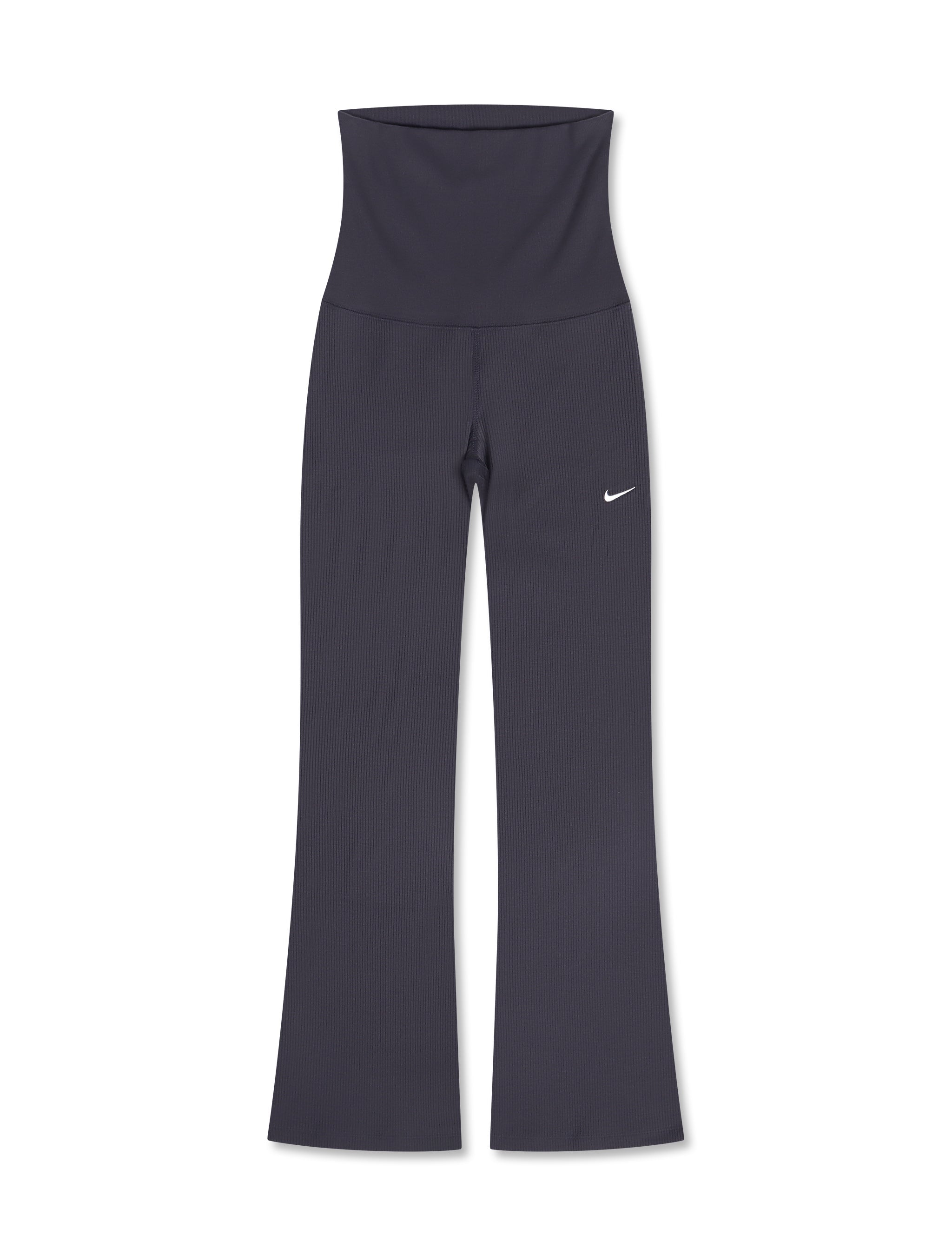 Nike Womens Chill Knit Mid-Rise Ribbed Pants - Gridon