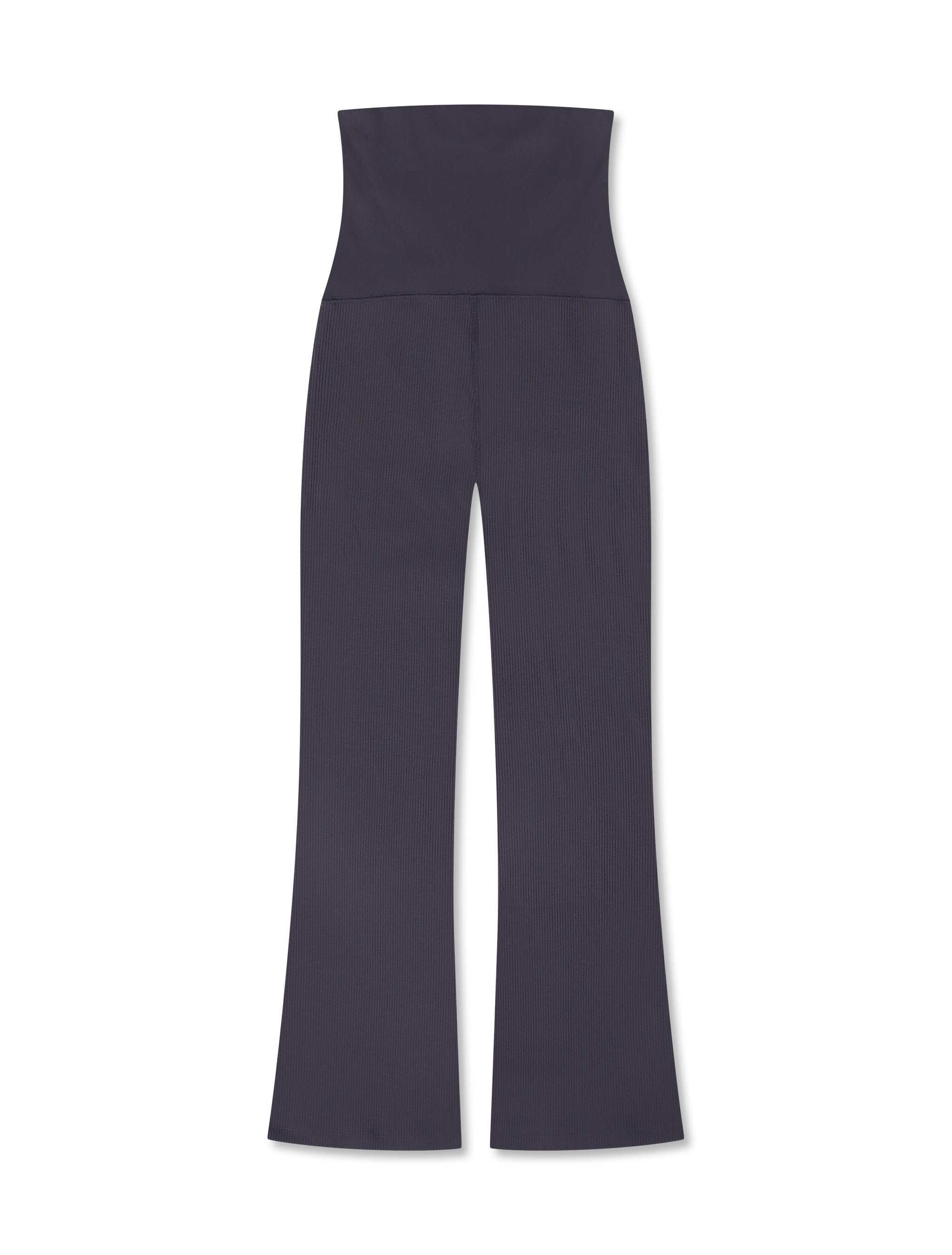 Nike Womens Chill Knit Mid-Rise Ribbed Pants - Gridon