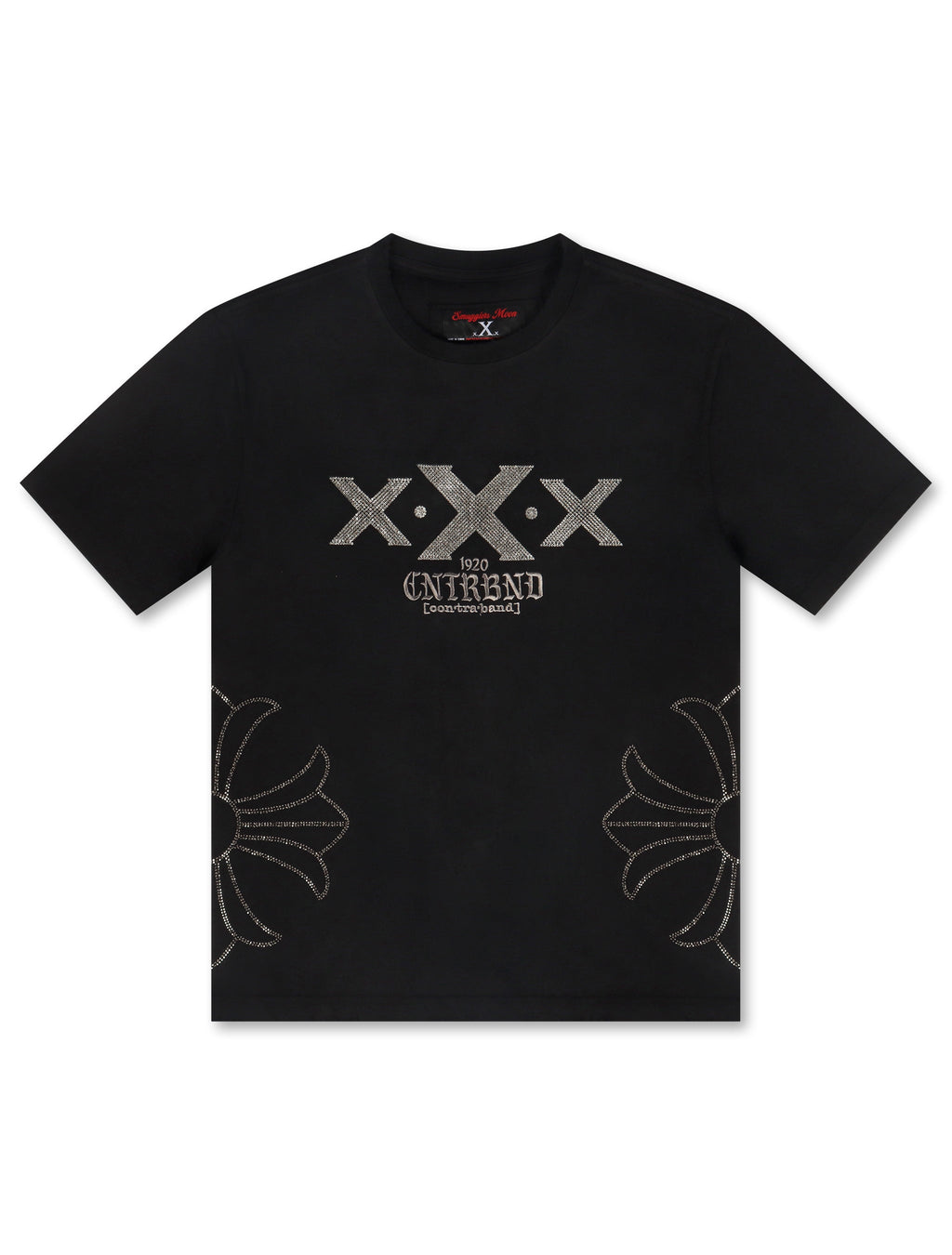 Smugglers Moon X Chain Knit Top - Black