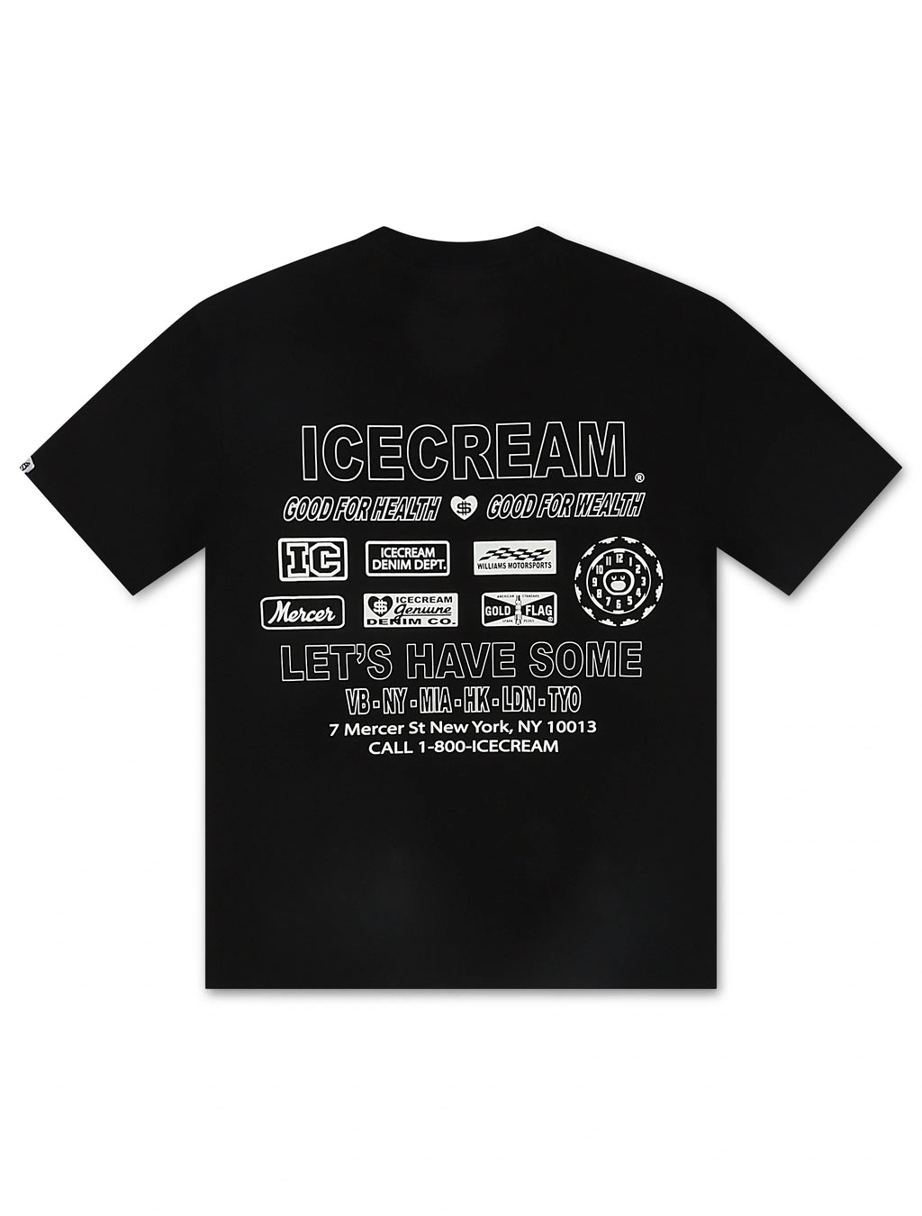 Icecream Phantom Tee - Black