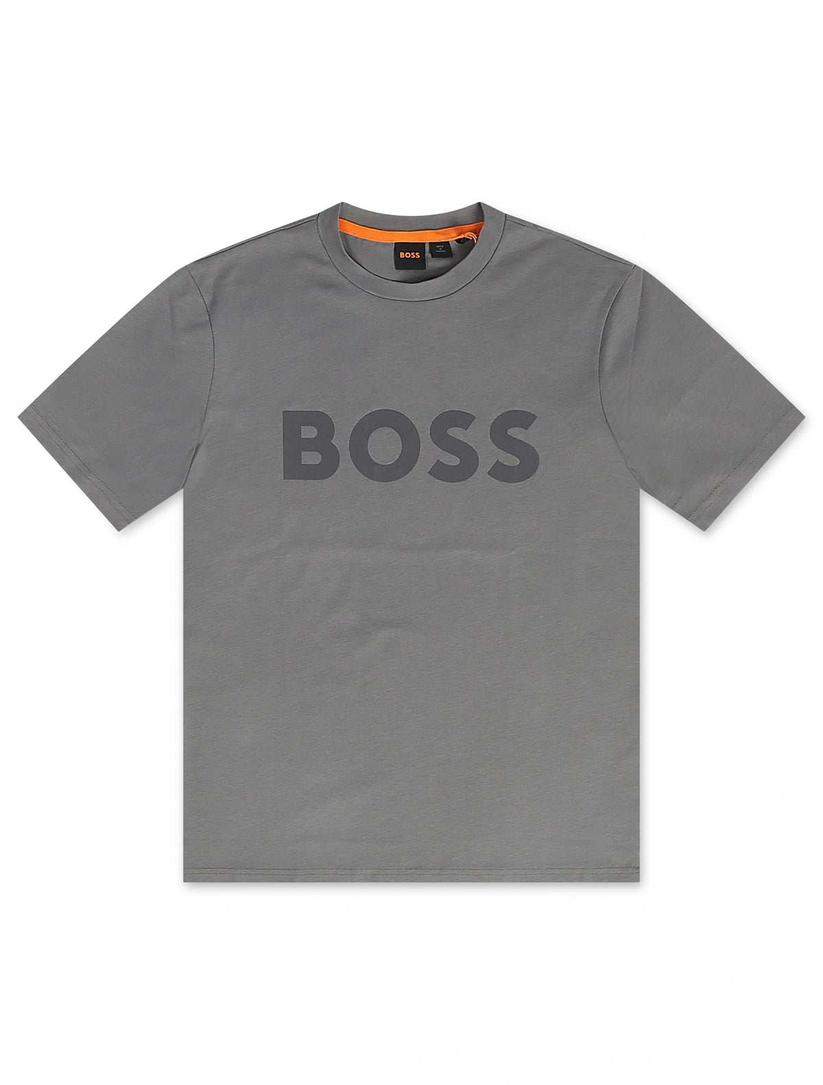 Boss Orange Thinking Tee - Dark Grey