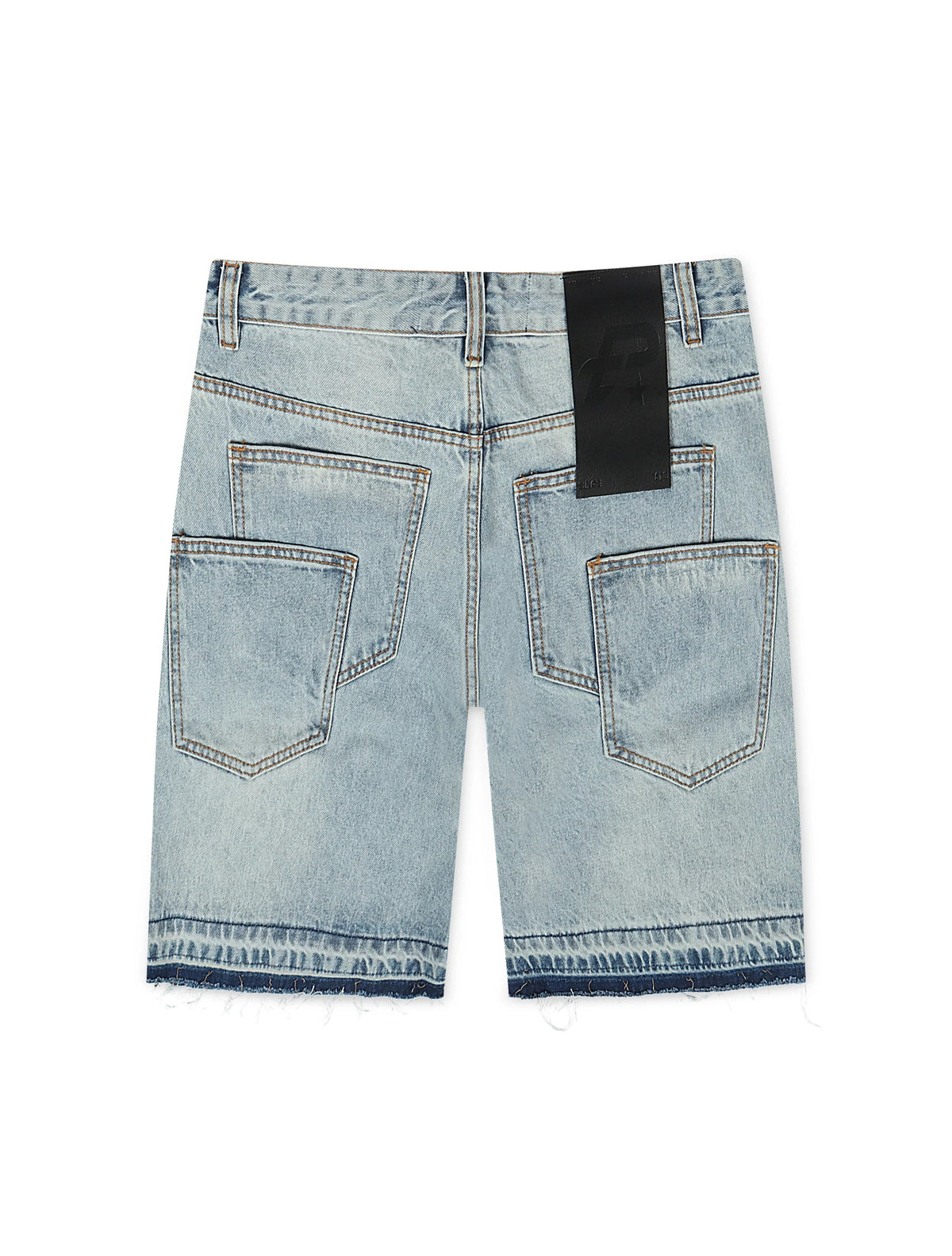 Politics Sanity Jorts - Light Wash