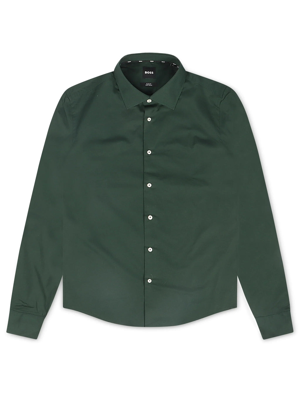 Hugo Boss Hank Button-Up Long Sleeve - Green