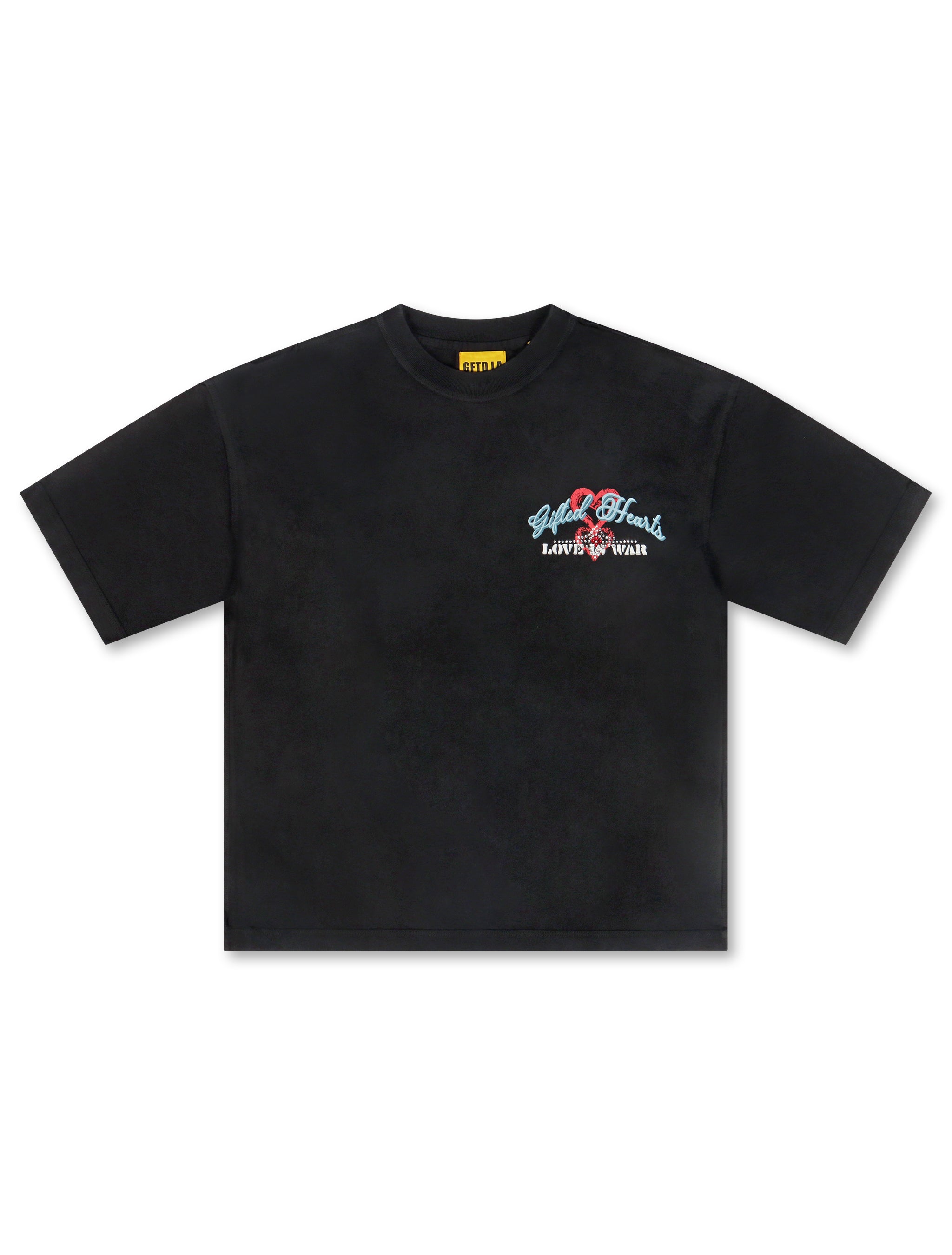 GFTD LA Hearts Boxy Tee - Black