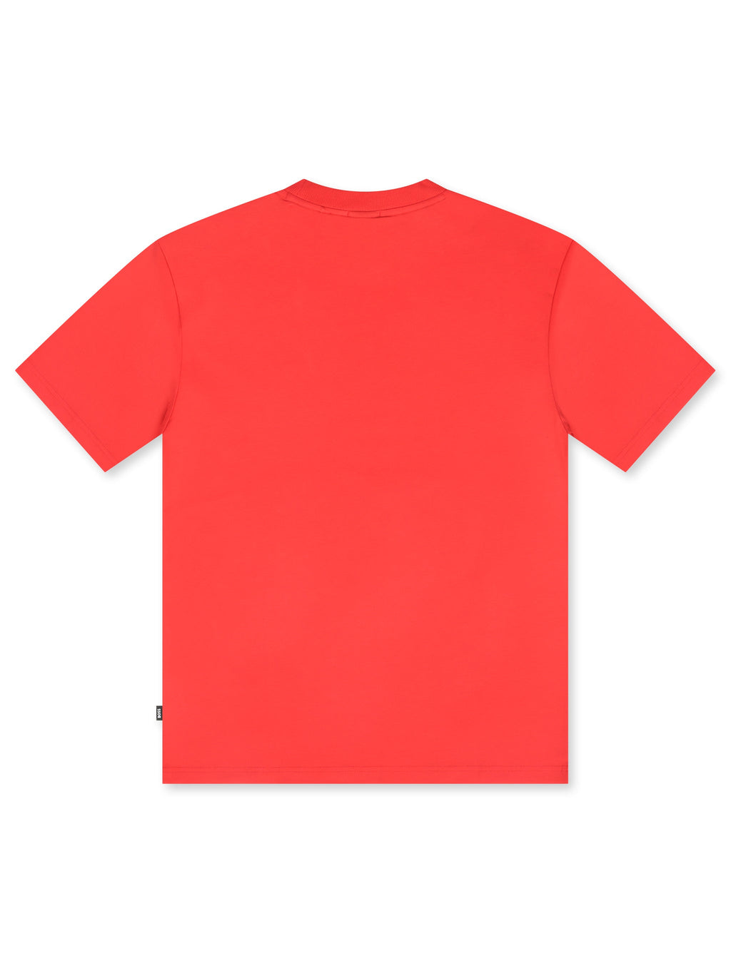 Boss Green Contrast Logo Tee - Open Red