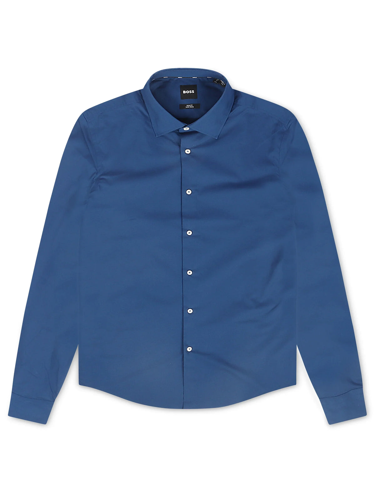 Hugo Boss Hank Button-Up Long Sleeve - Blue
