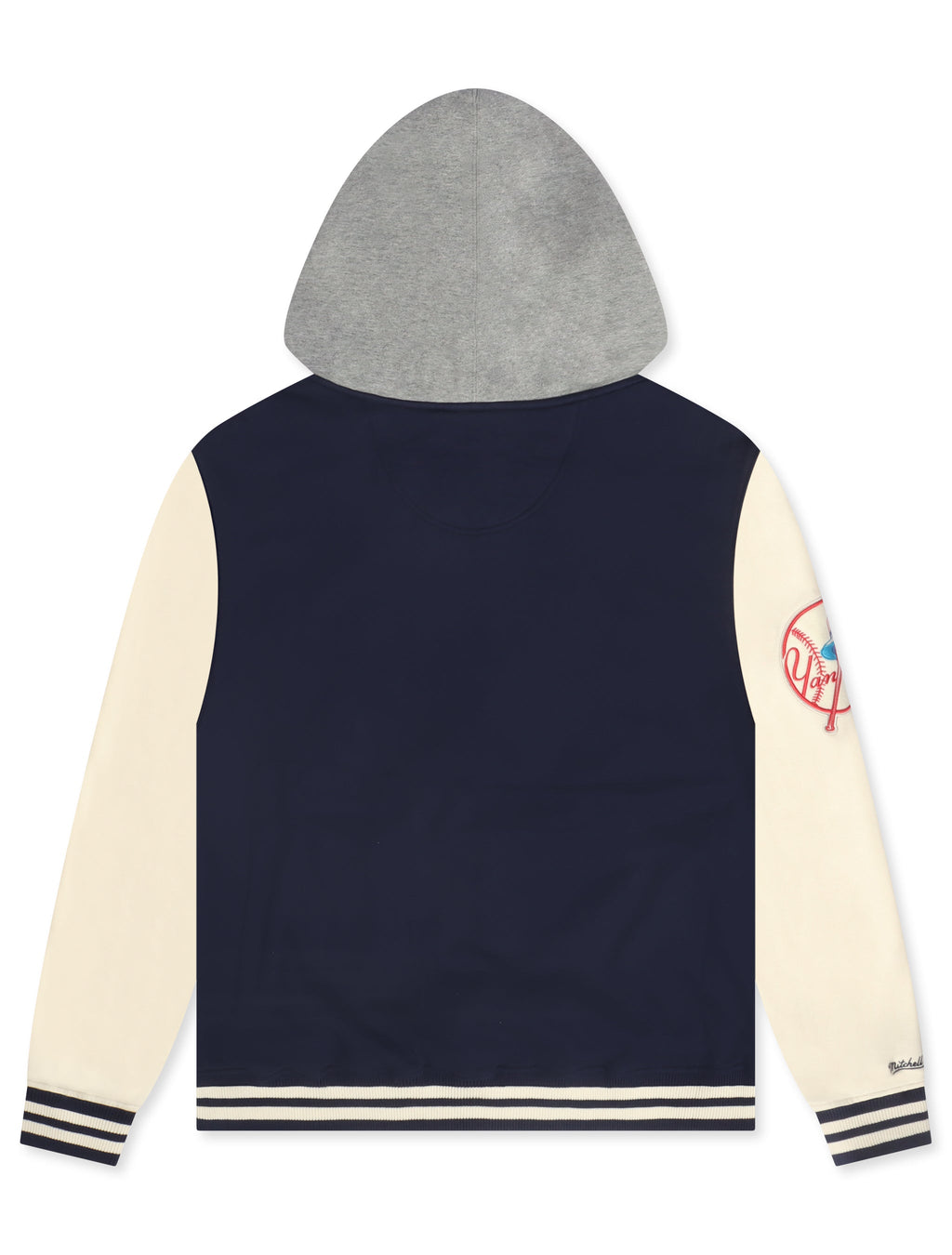 Mitchell & Ness Yankees Courtside Fleece Jacket - Navy