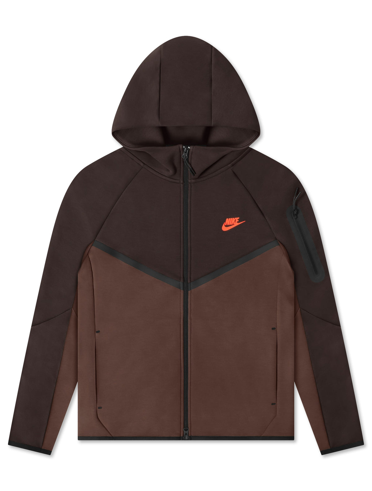 Nike Mens Tech Windrunner Full-Zip Jacket - Velvet Brown