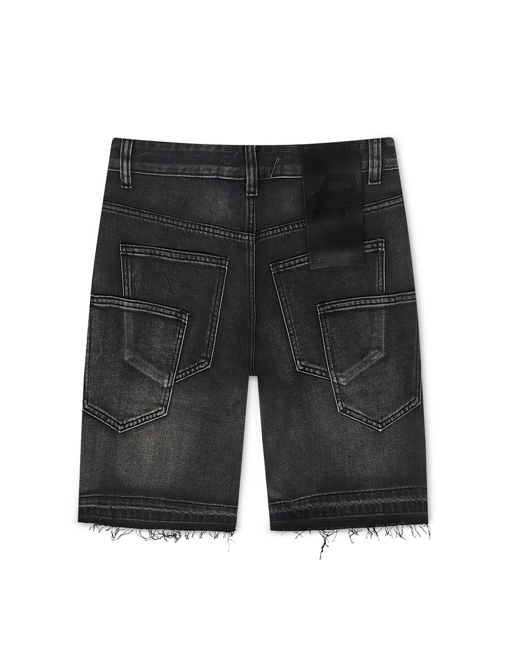 Politics Sanity Jorts - Black Wash