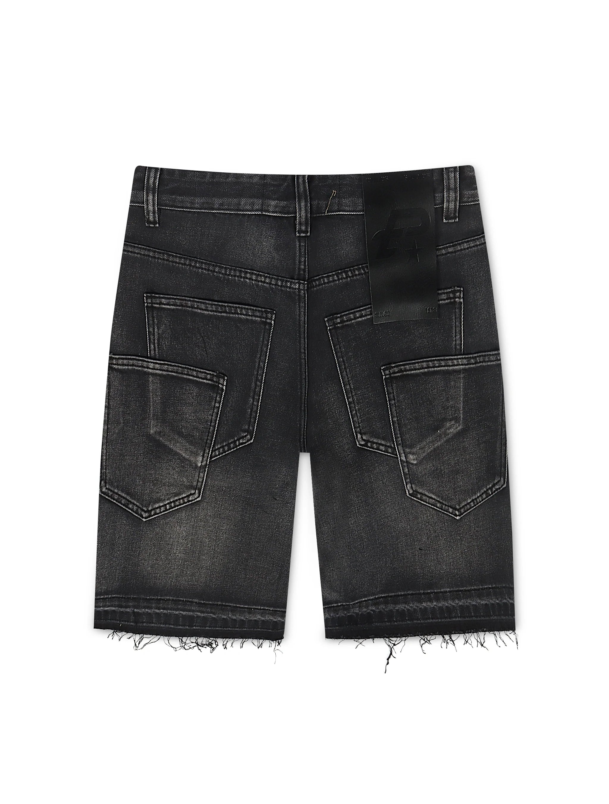 Politics Sanity Jorts - Black Wash