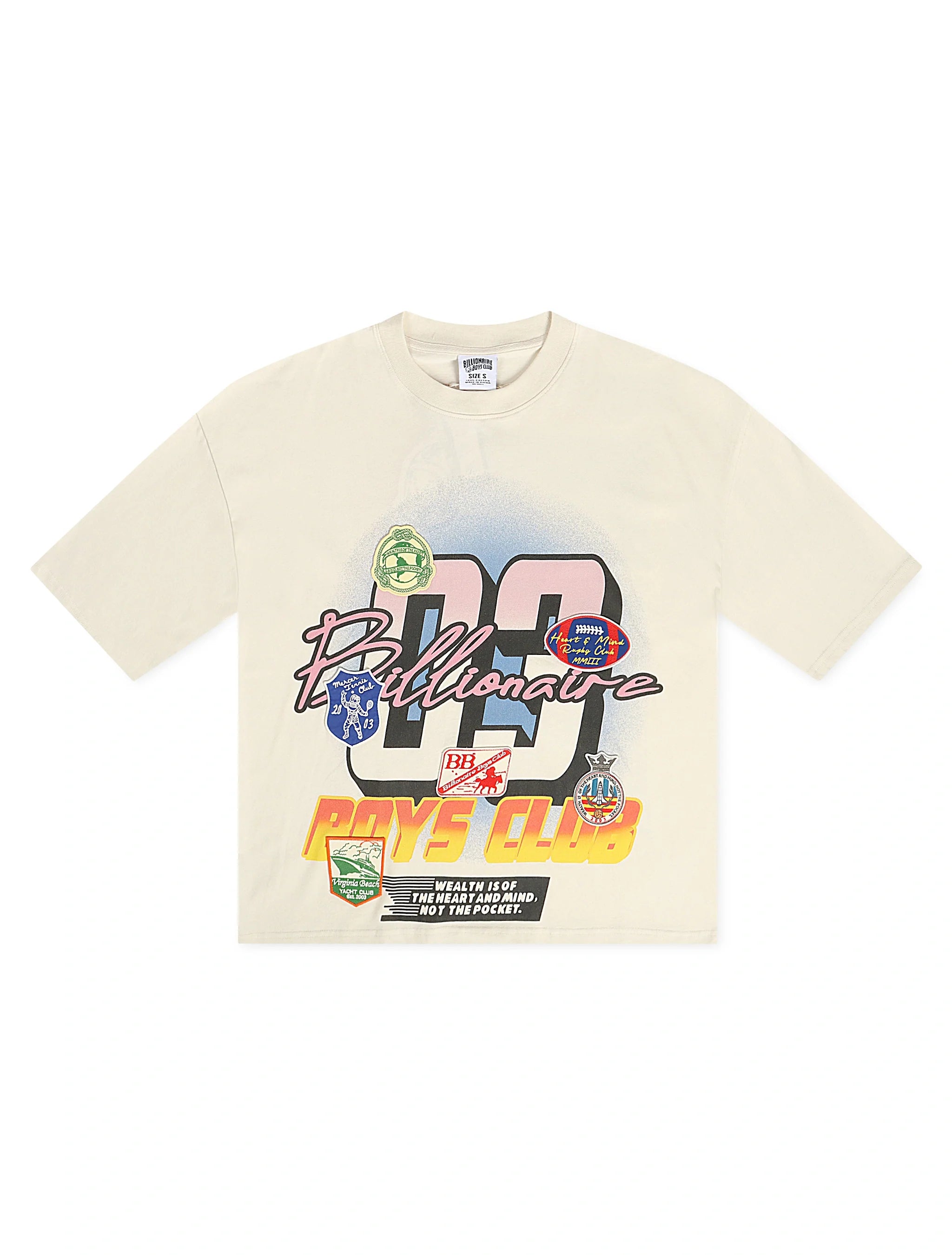 Billionaire Boys Club Clubs Knit Tee - Gardenia