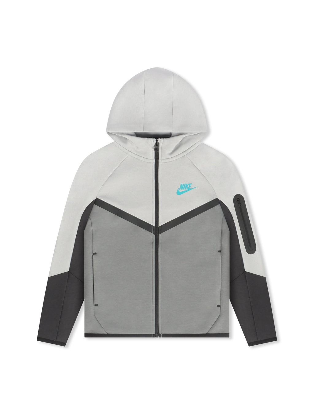 Nike Kids Tech Fleece Hoodie - Smoke Grey
