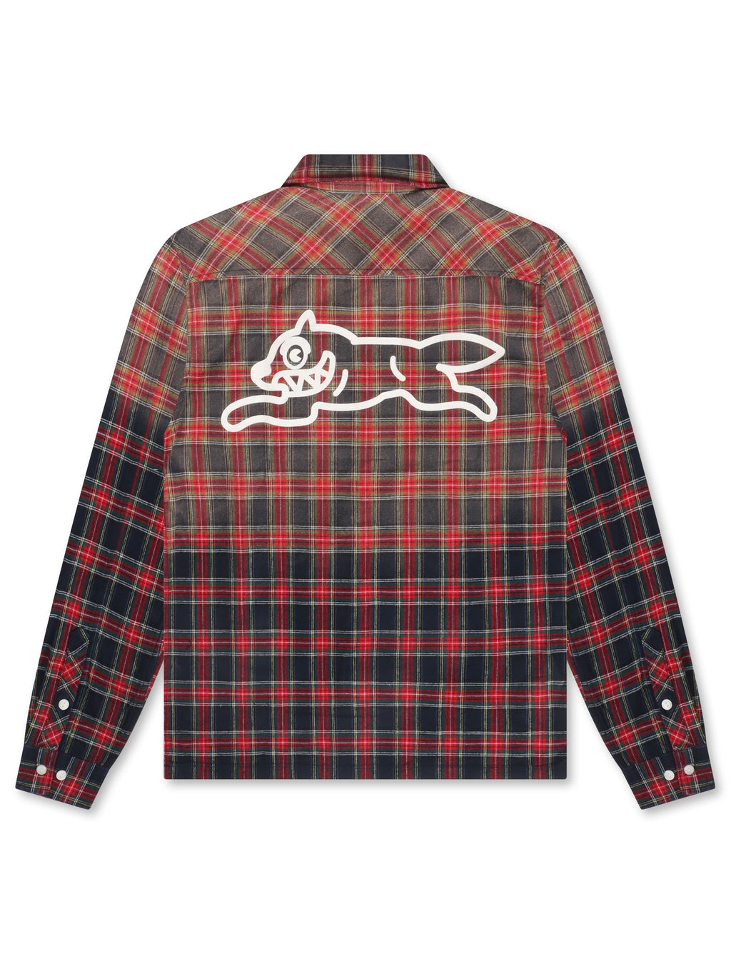 Icecream Grapefruit LS Woven - Plaid