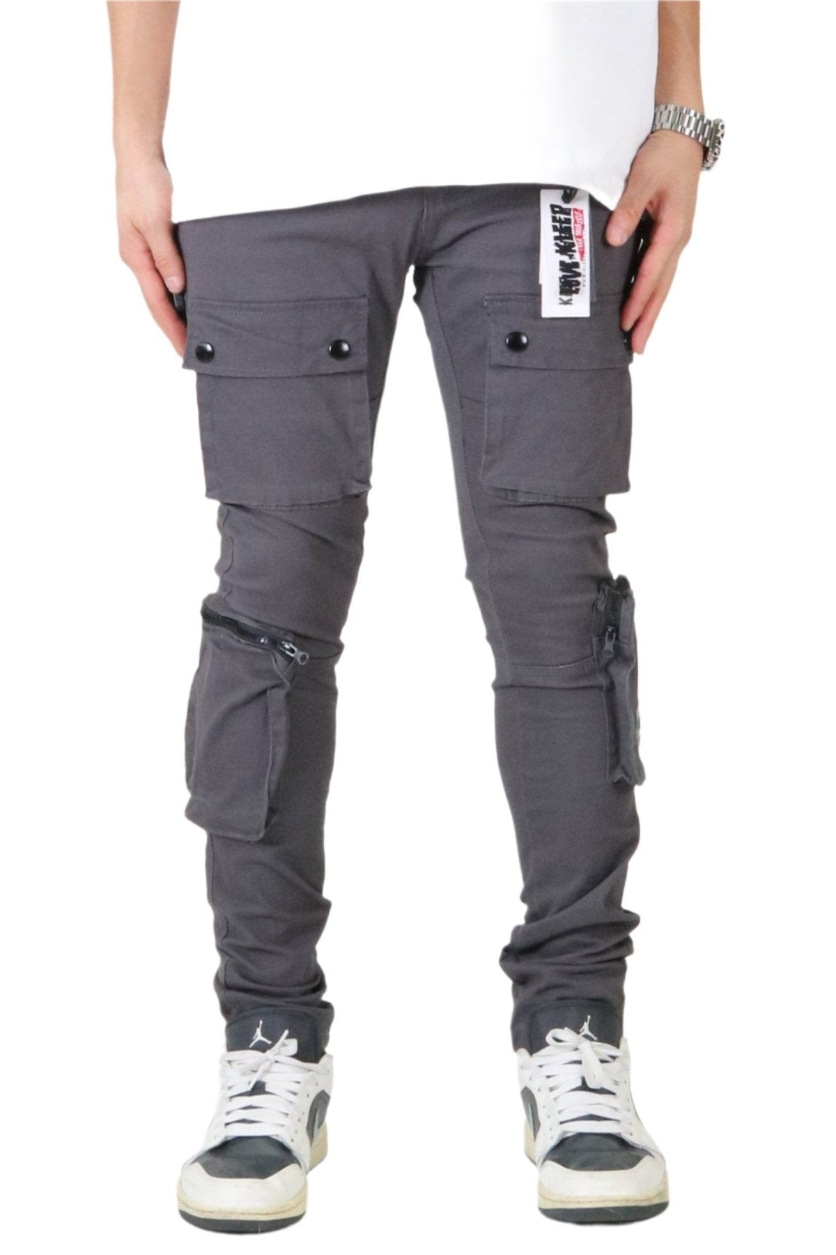 Gri Men's premium twill cargo pant with multi functional pockets