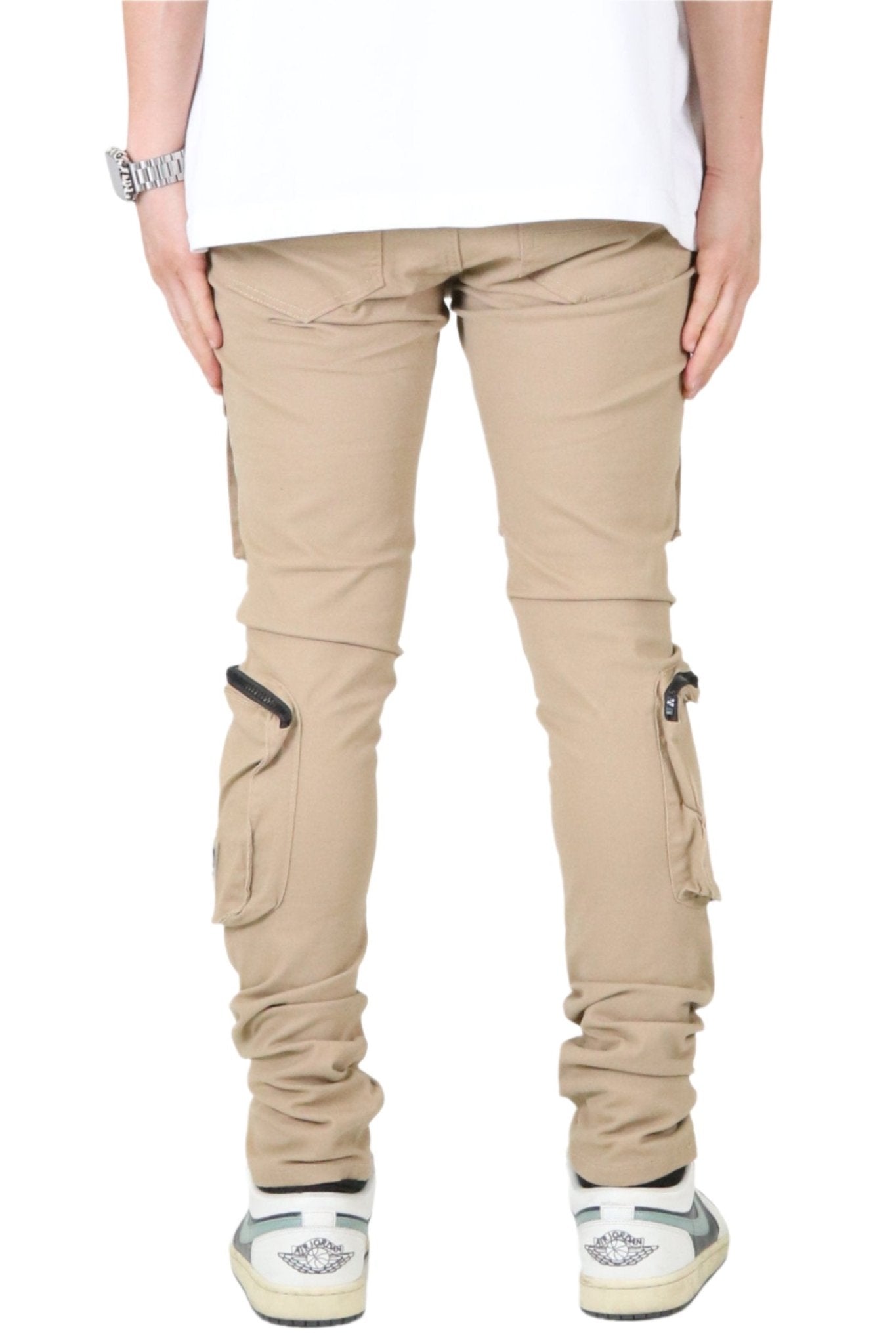 Brun Men's premium twill cargo pant with multi functional pockets