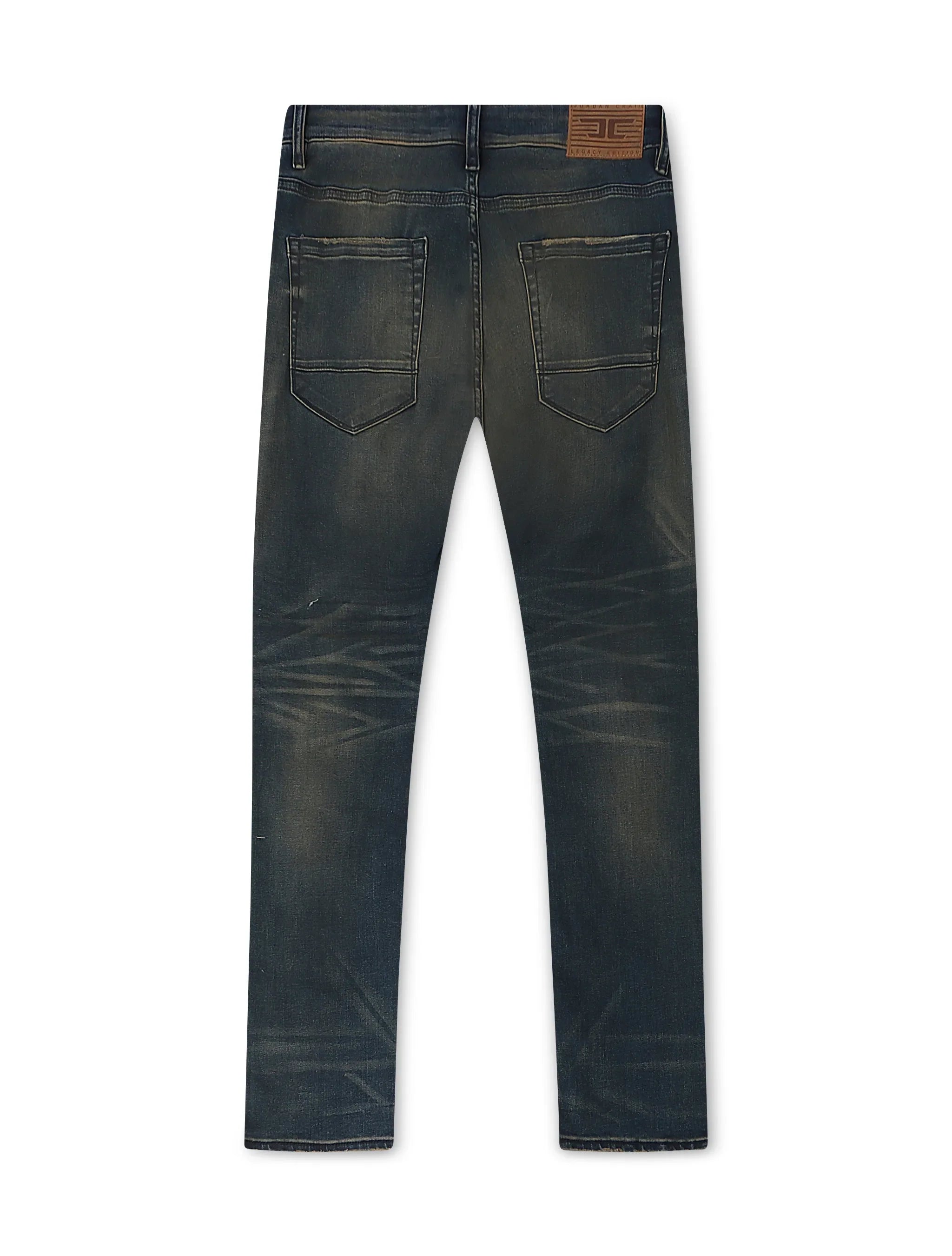 Jordan Craig Heart Break Straight Leg Jeans - Gold Miner