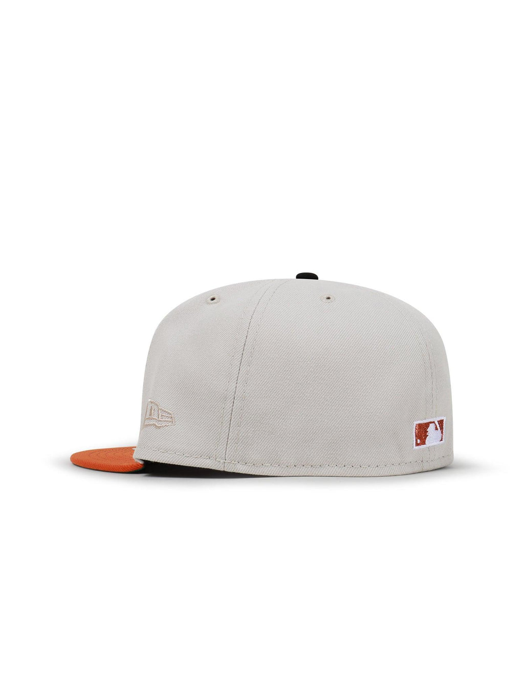 New Era 5950 Dodgers 50Th Anniversary Hat - Stone/Burnt Orange