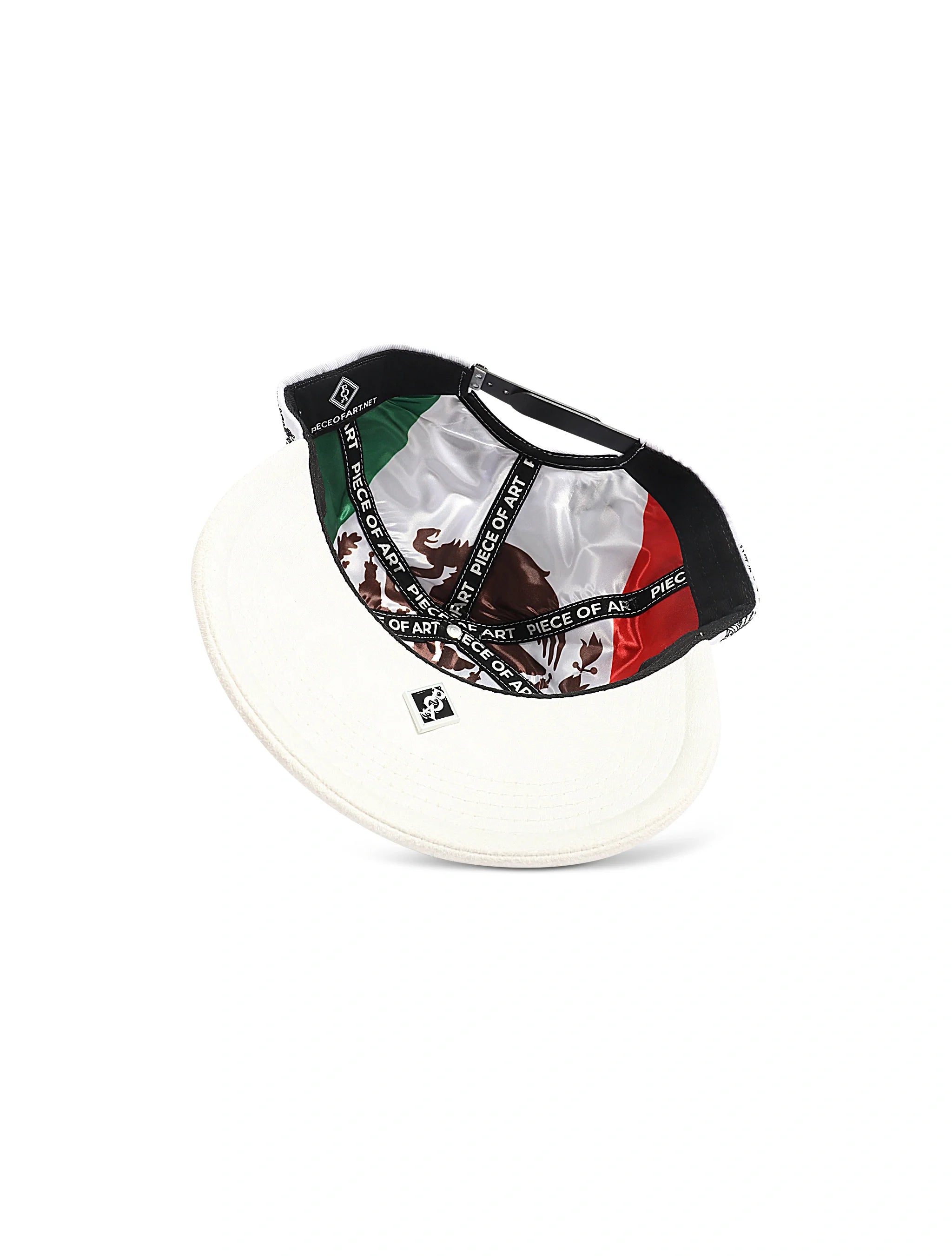 Piece Of Art Mexico Hat - White