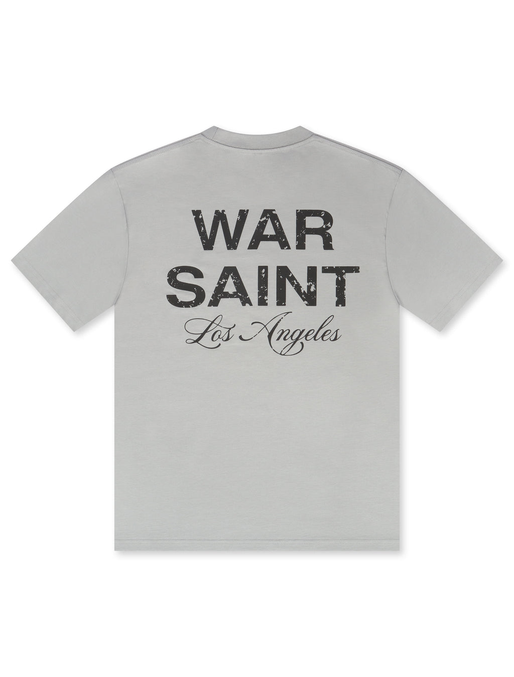 Warsaint LA Script Tee - Smoke/Black