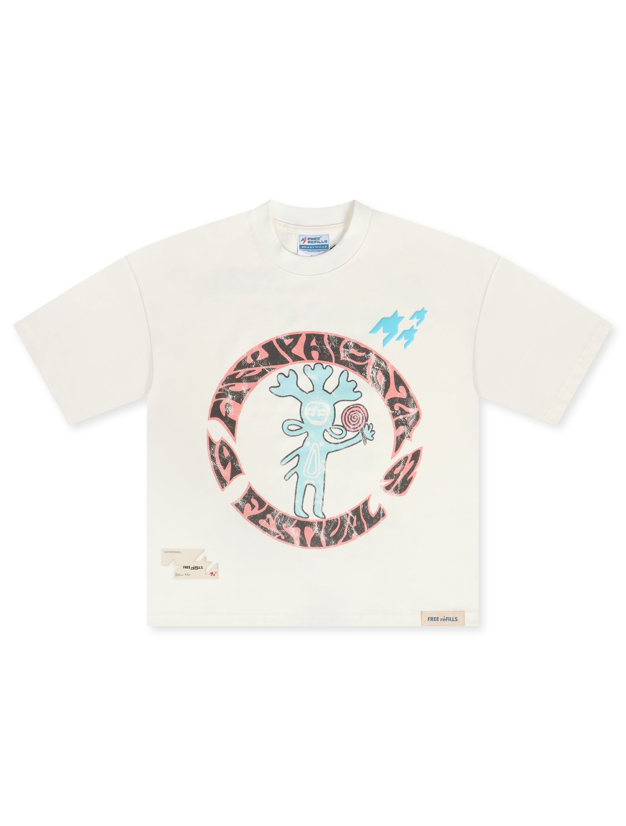 Free Refills Freepalooza Tee - Off White