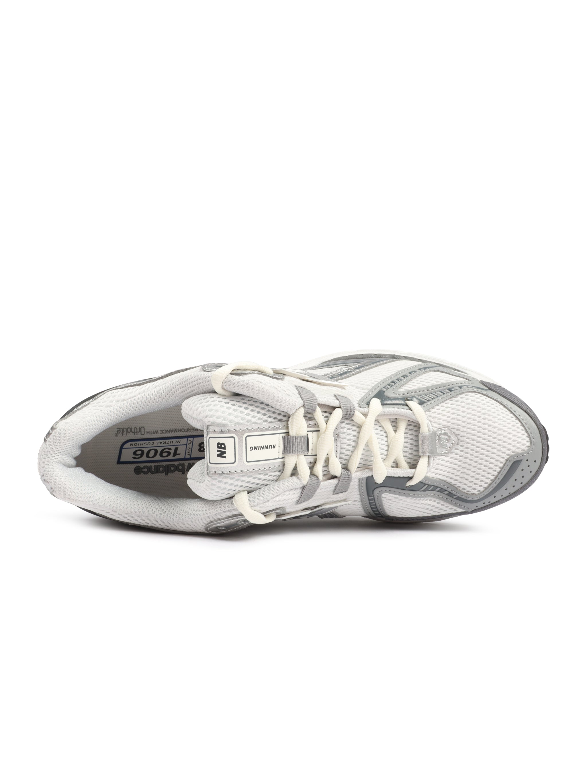New Balance Mens 1906 Sneakers - White/Grey