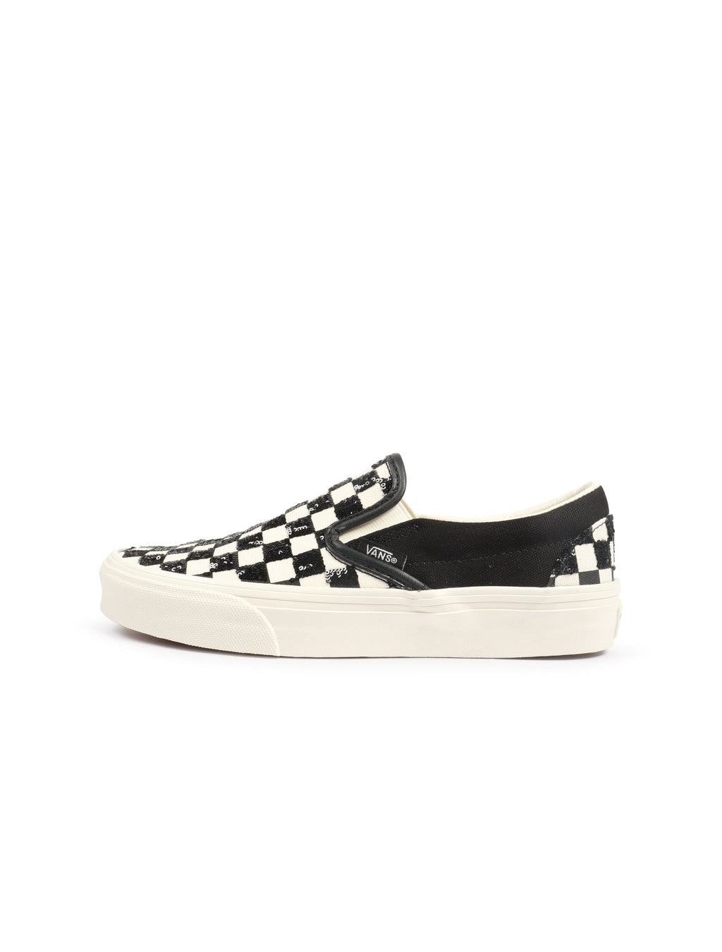 Vans Big Kids Classic Slip-On Beaded - Checkerboard