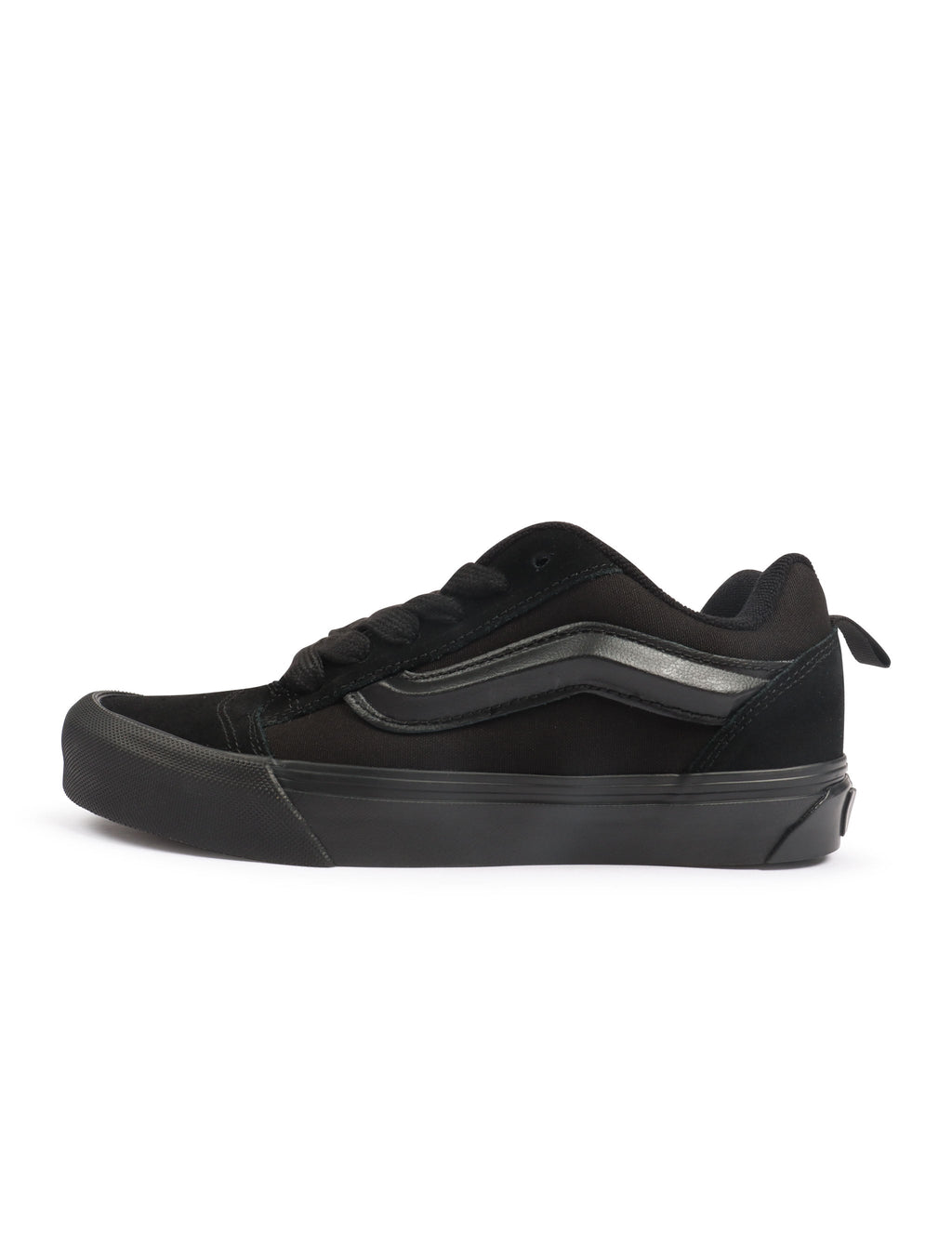 Vans Mens Knu Skool Suede Canvas - Triple Black