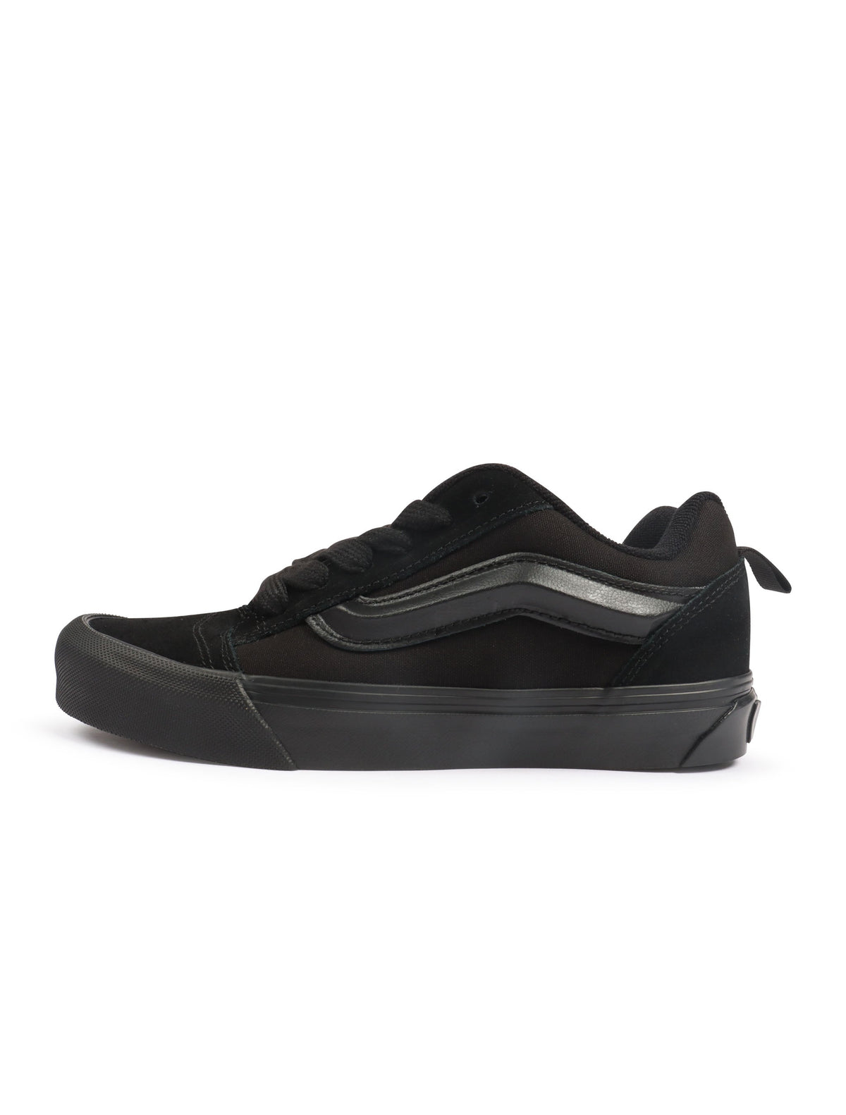 Vans Mens Knu Skool Suede Canvas - Triple Black