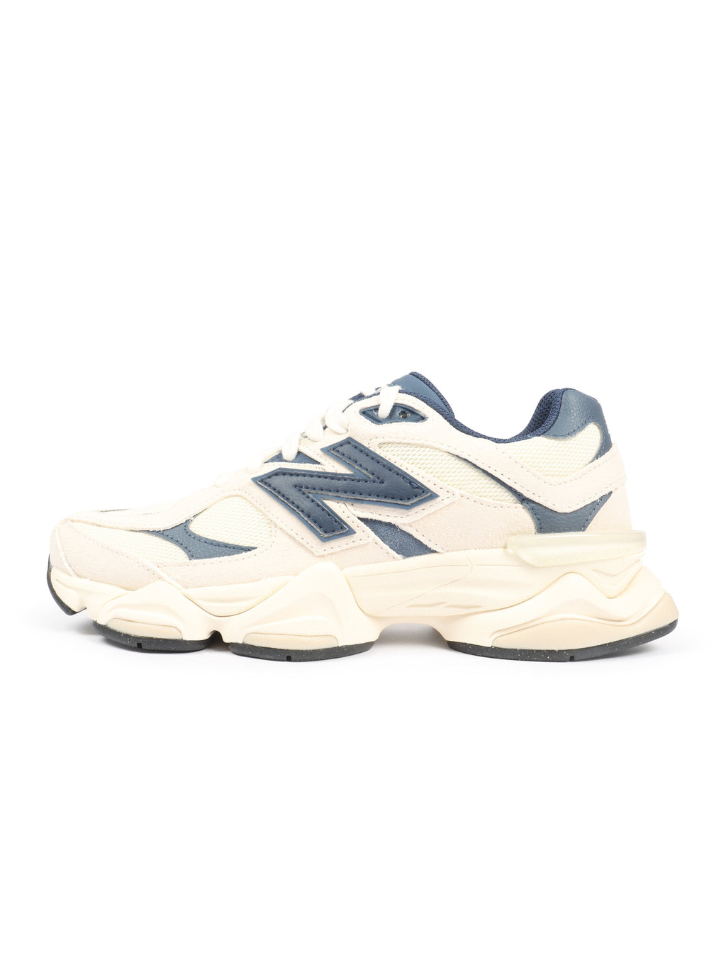 New Balance Mens 9060 Lifestyle Shoes - Cream/ Navy