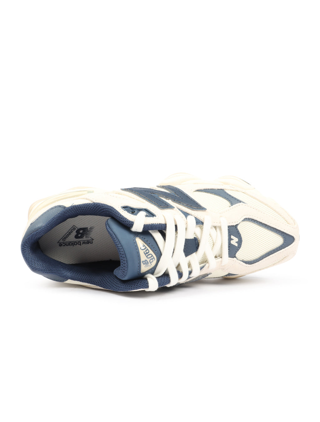 New Balance Mens 9060 Lifestyle Shoes - Cream/ Navy