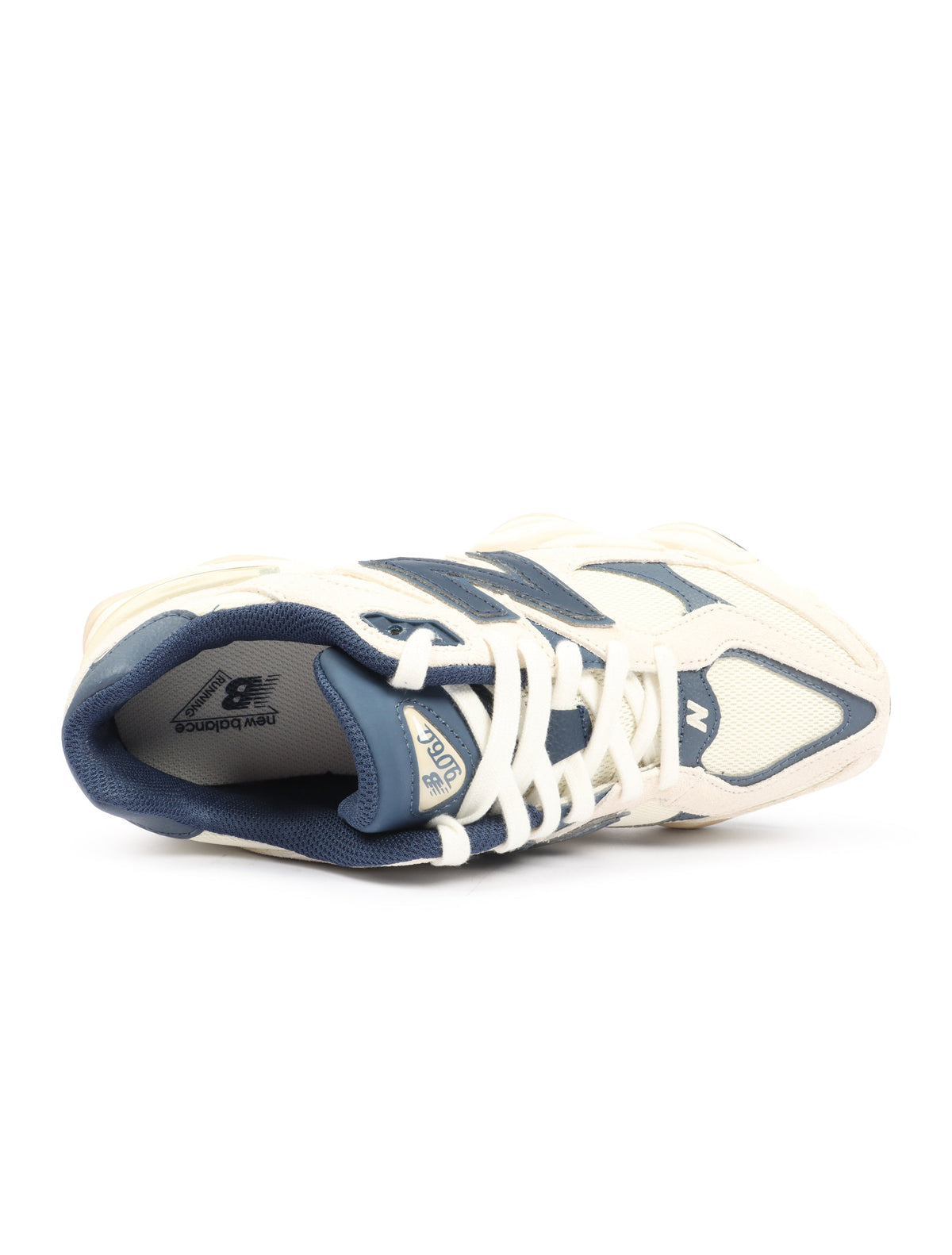 New Balance Mens 9060 Lifestyle Shoes - Cream/ Navy