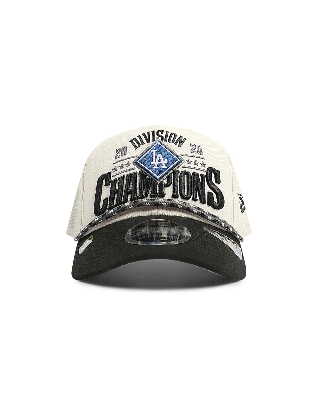 New Era 970 LA Dodgers Division Champs Snapback - Gray