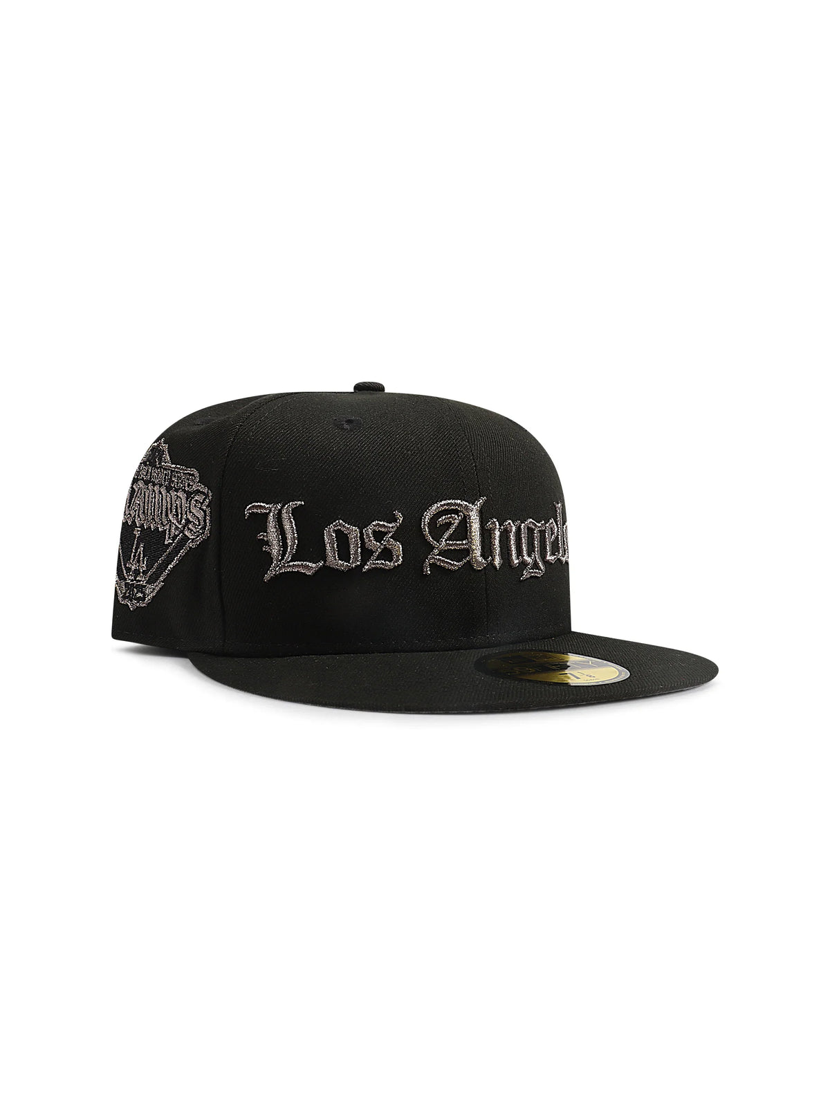 New Era 5950 LA Dodgers World Series Champs Hat - Black
