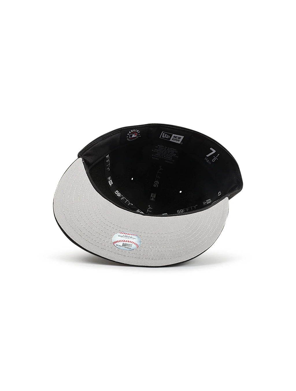 New Era 5950 LA Dodgers World Series Champs Hat - Black