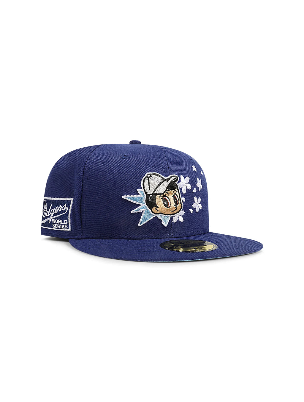 New Era 5950 LA Dodgers Dodger Boy Hat - Blue