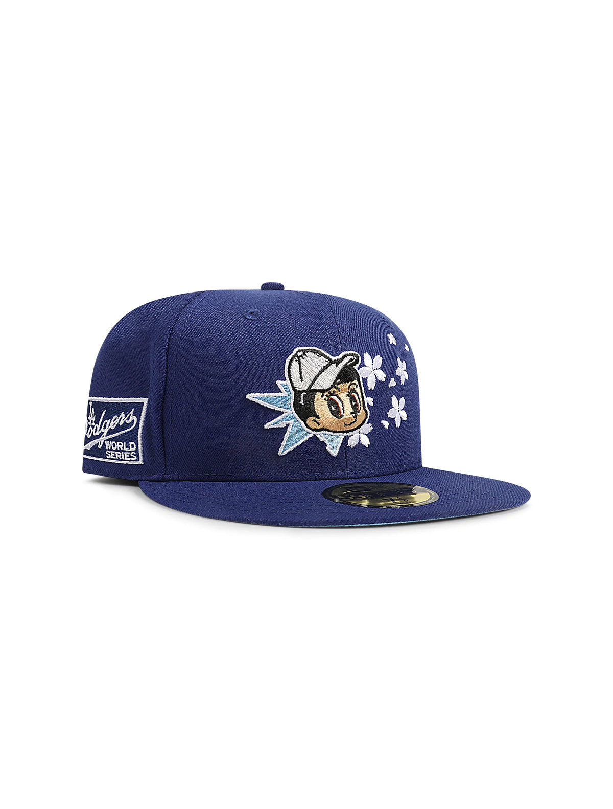 New Era 5950 LA Dodgers Dodger Boy Hat - Blue